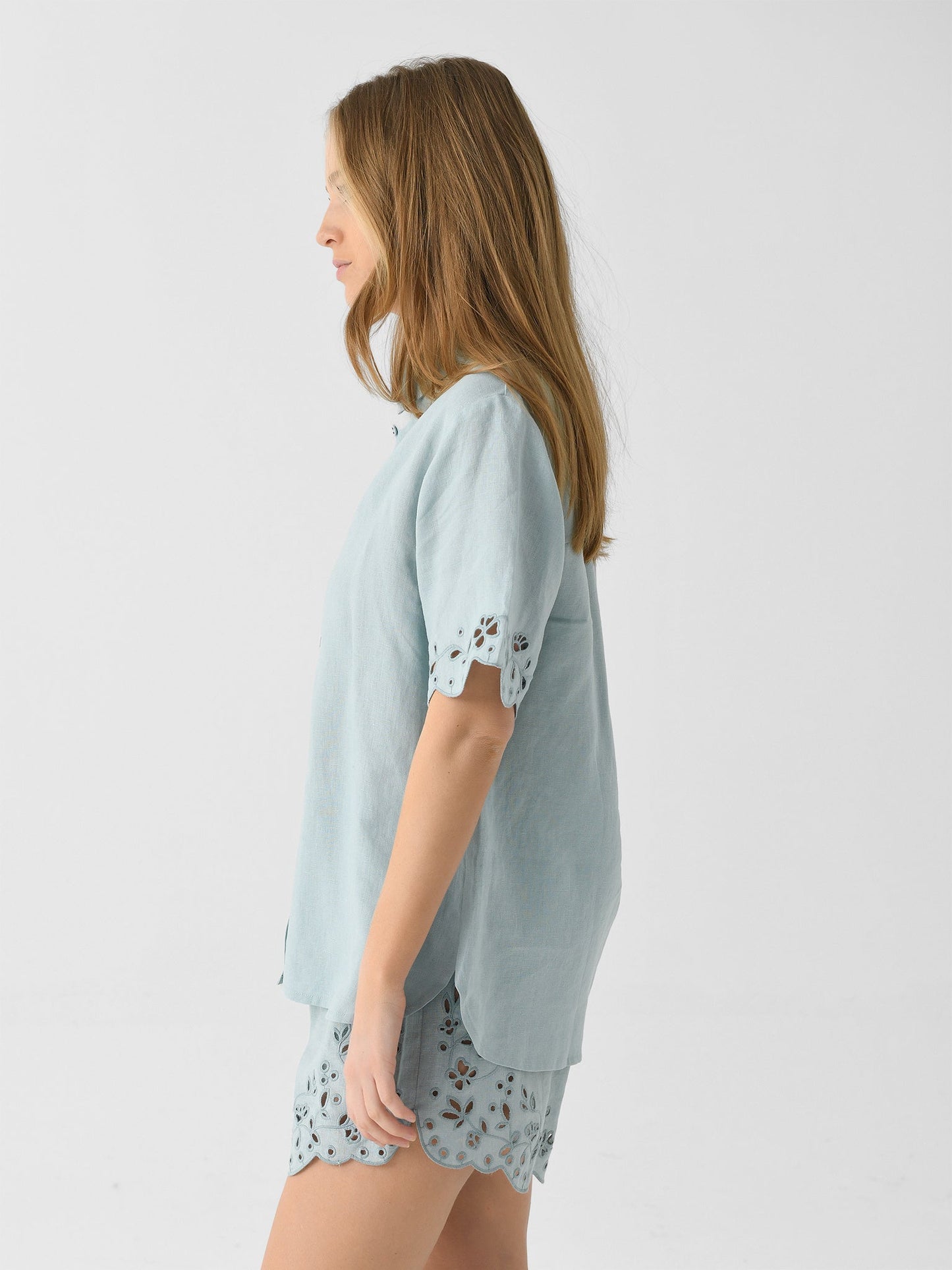 Peony Women's Memoir Embroidered Shirt