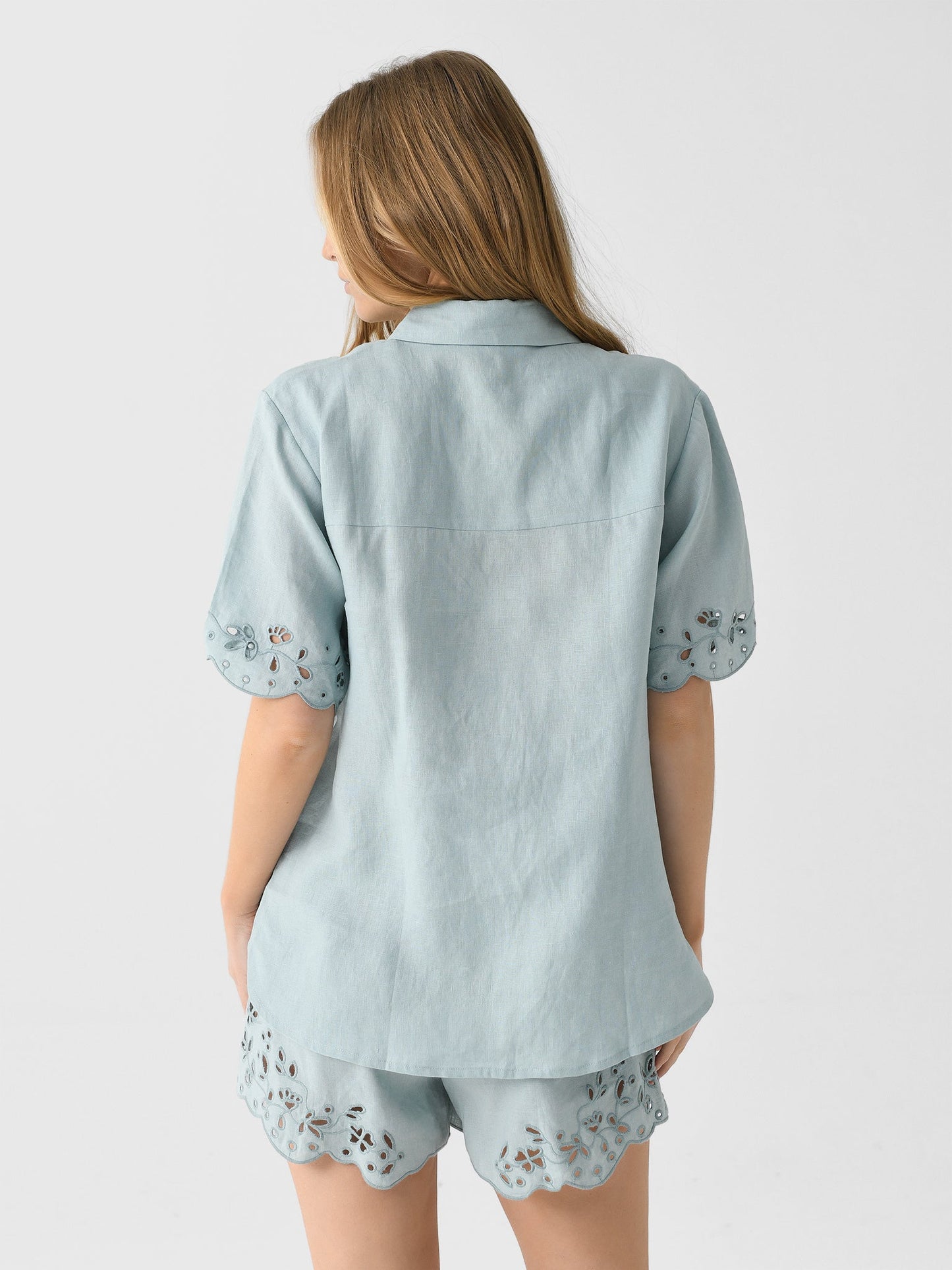 Peony Women's Memoir Embroidered Shirt