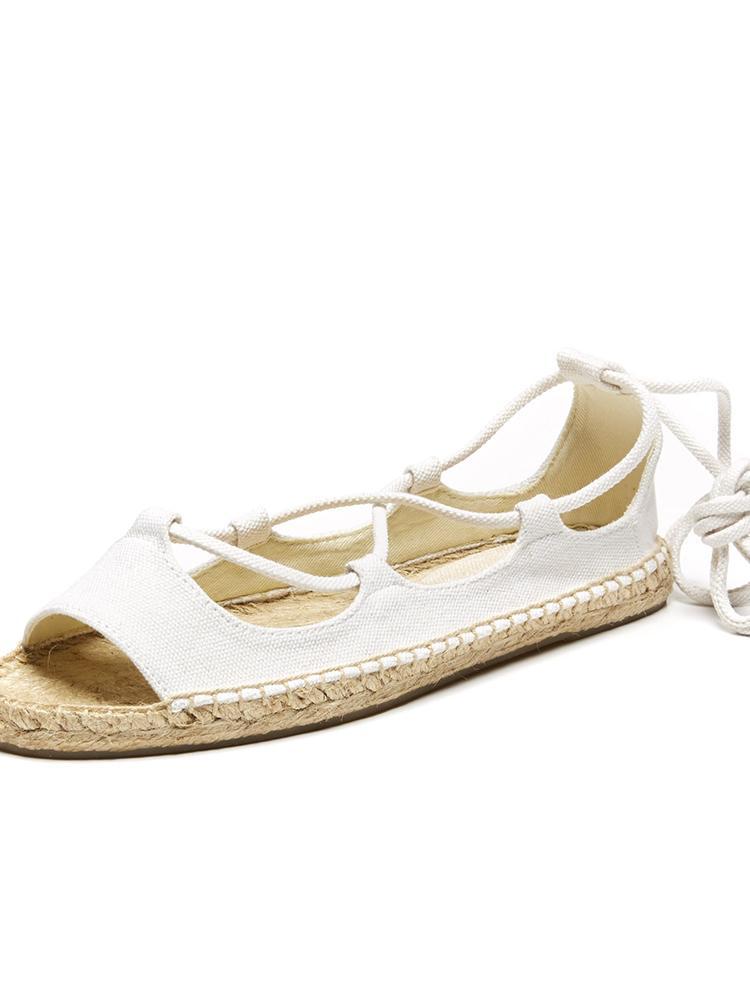 Soludos Biarritz Lace Up Espadrille