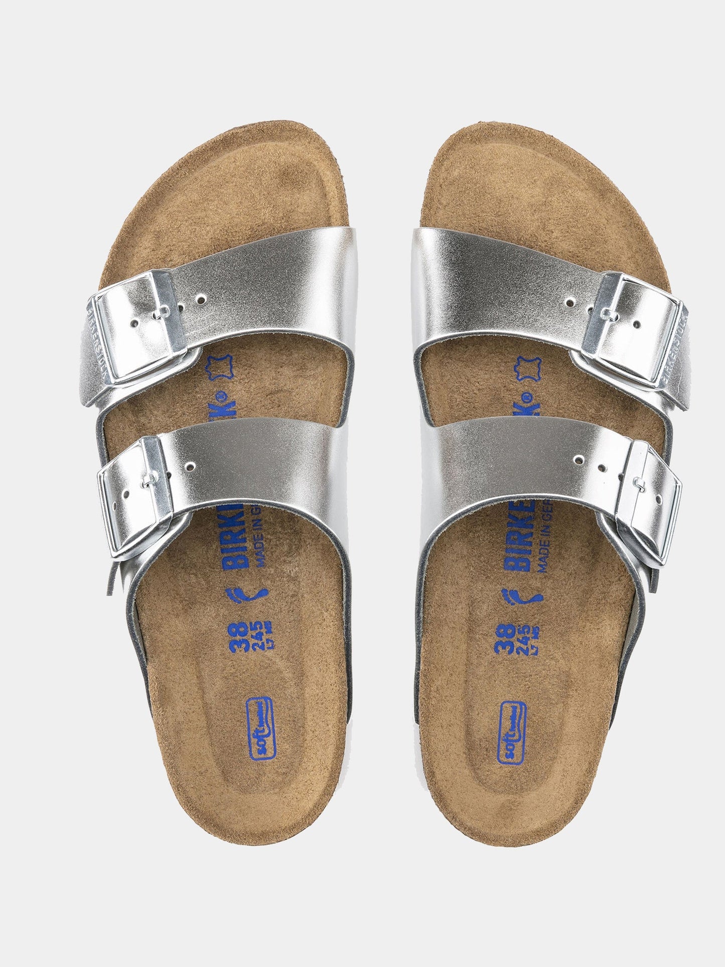 Birkenstock Women's Arizona Soft Footbed Leather Sandal