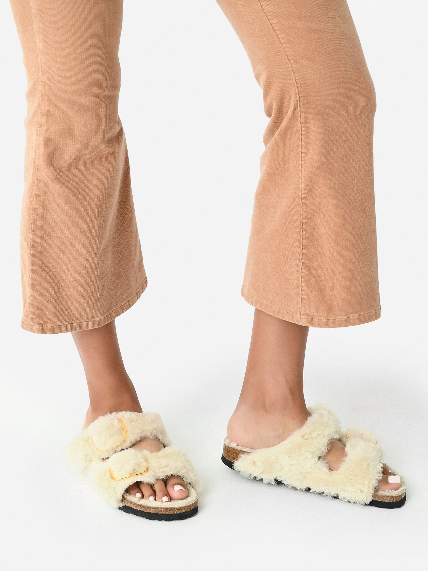Birkenstock Women's Arizona Big Buckle Shearling Sandal