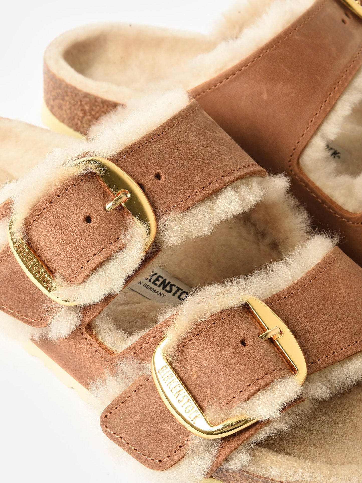 Birkenstock Women's Arizona Big Buckle Shearling Sandal