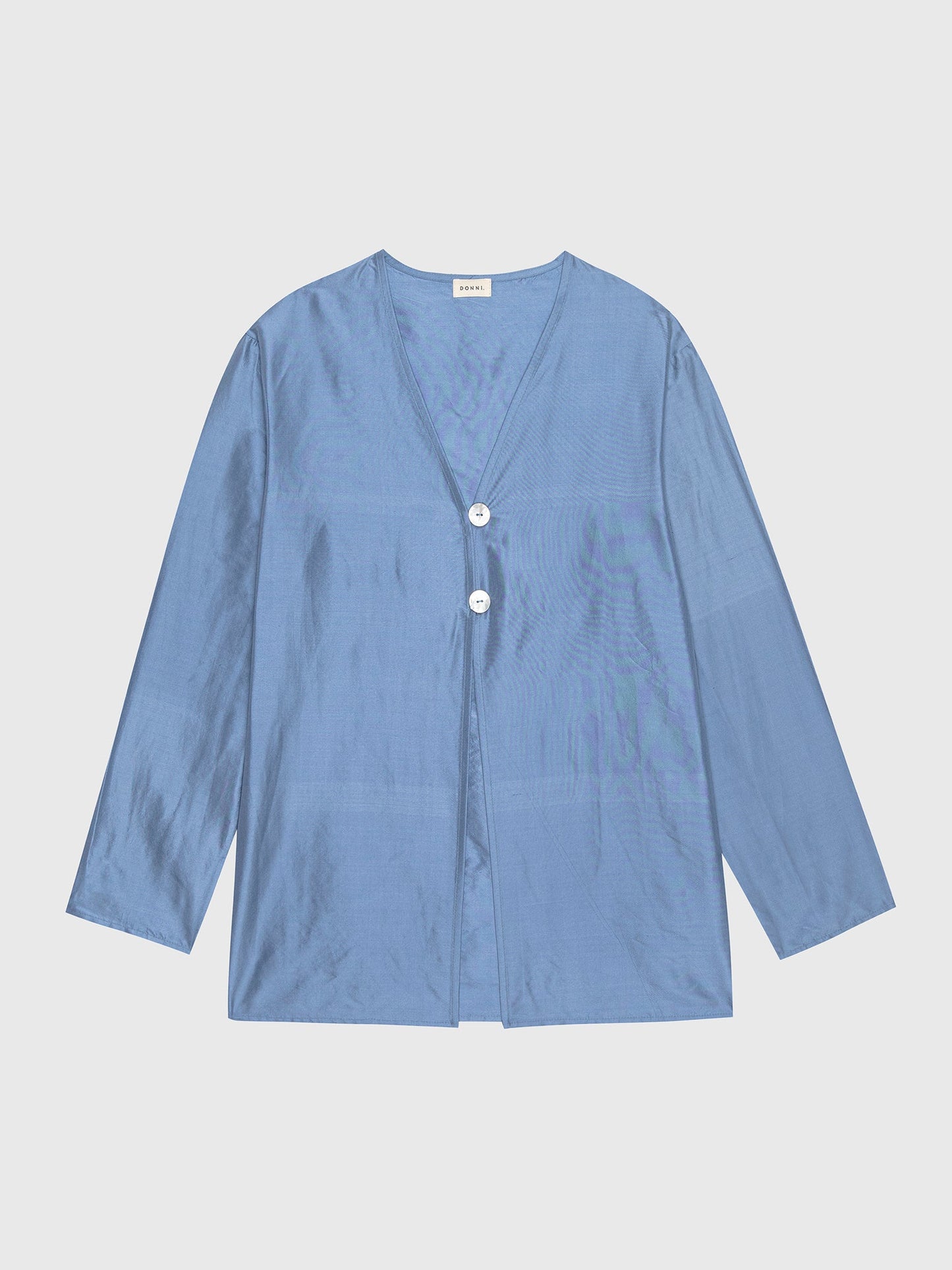 DONNI. Women's The Taffeta Split Top