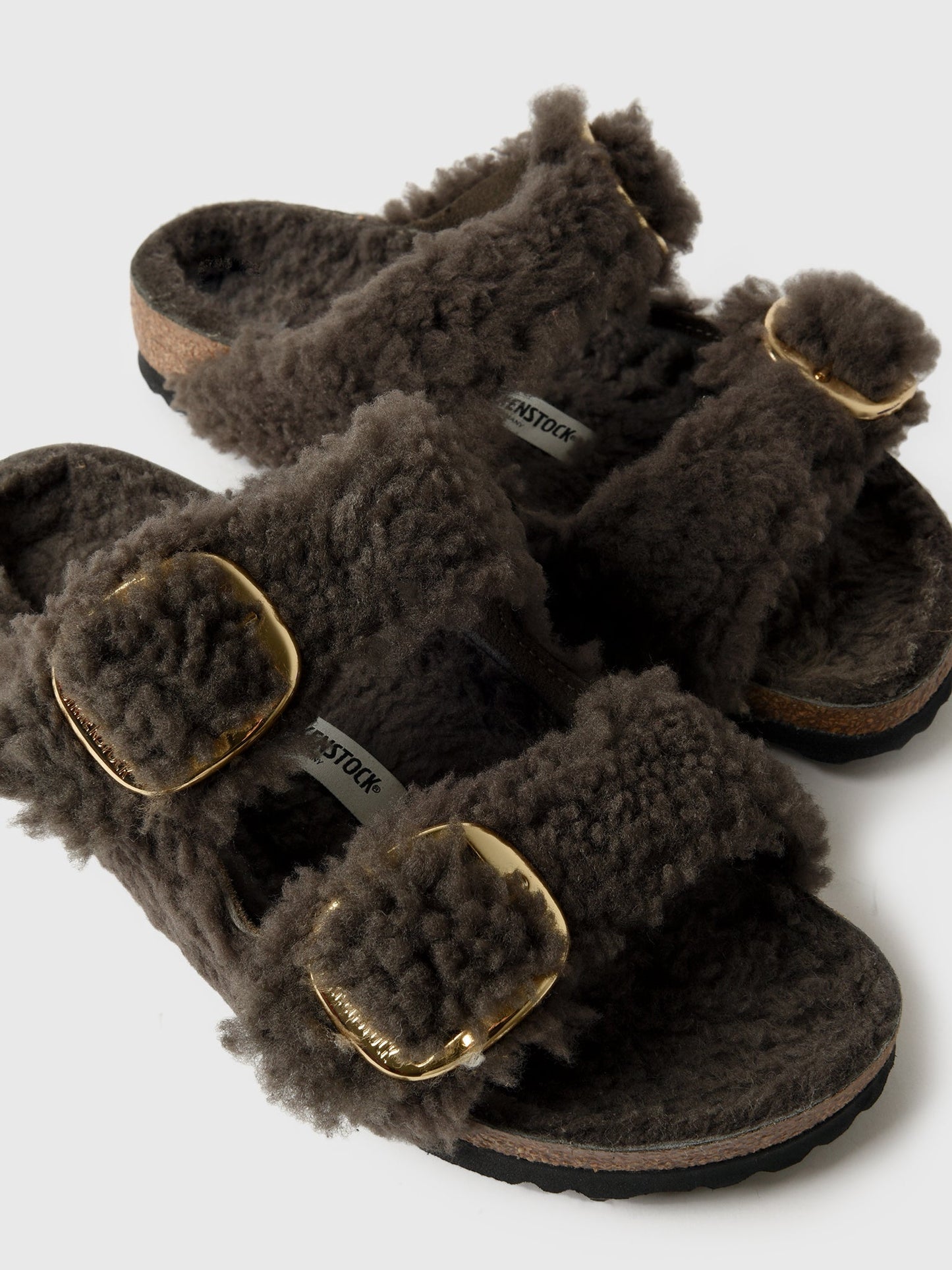 Birkenstock Women's Arizona Big Buckle Shearling Sandal