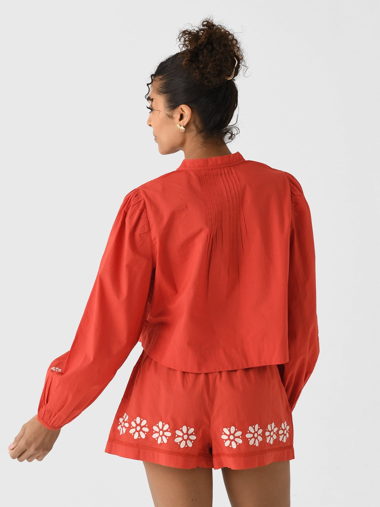 Ciao Lucia Women's Salm Embroidered Top