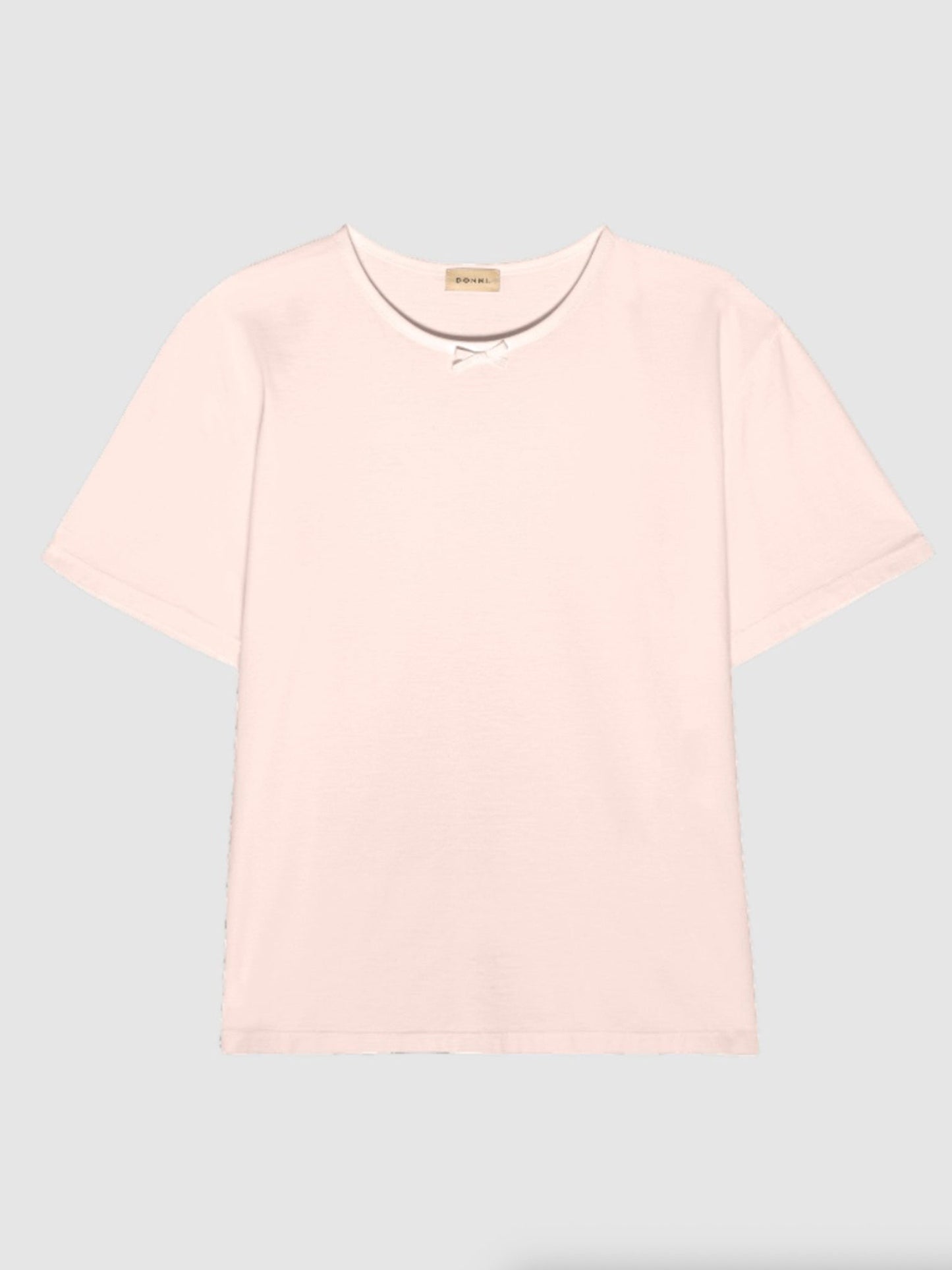 DONNI. Women's The Jersey Oversized Bow Tee