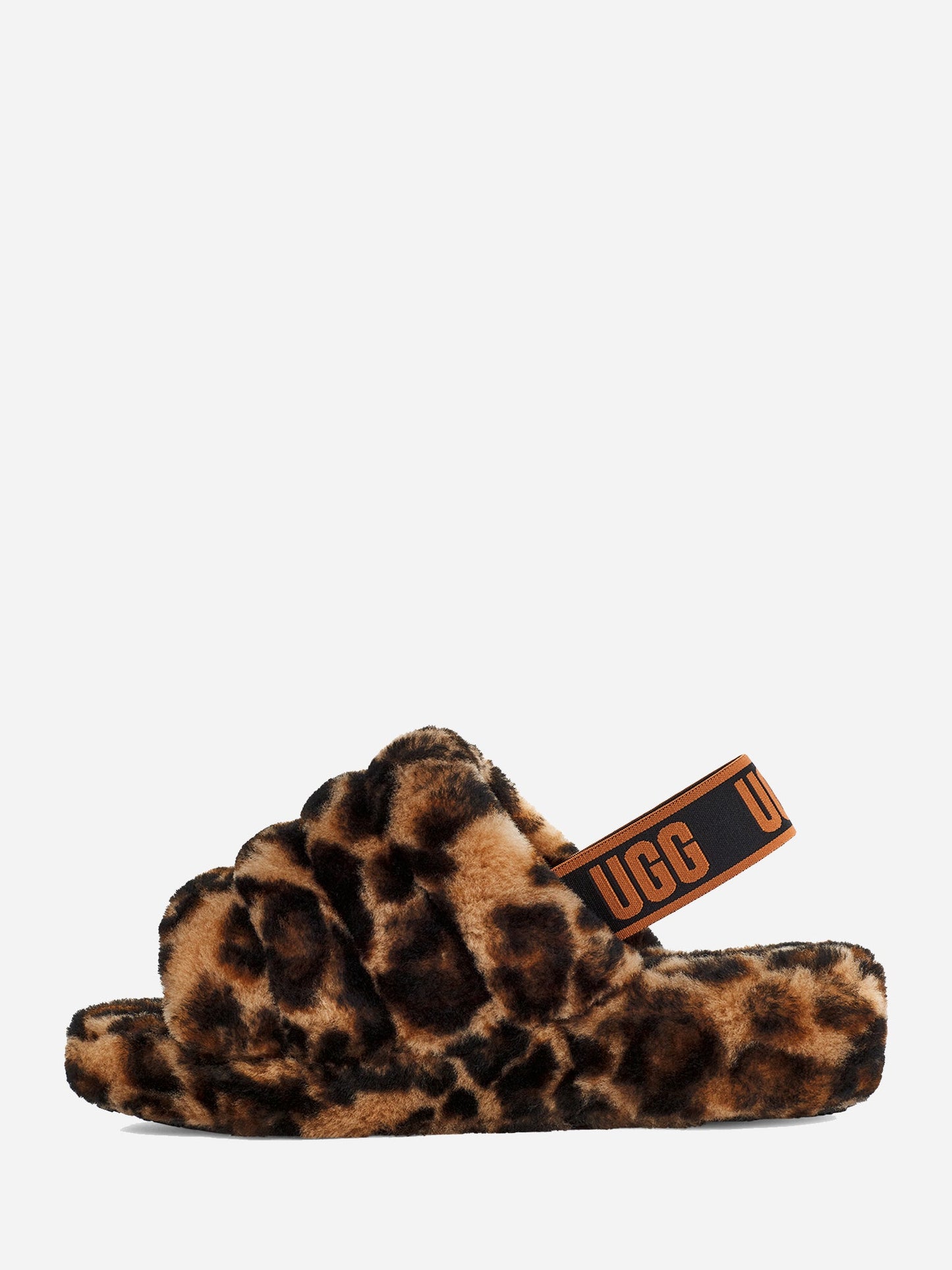 UGG Women's Panther Print Fluff Yeah Slide