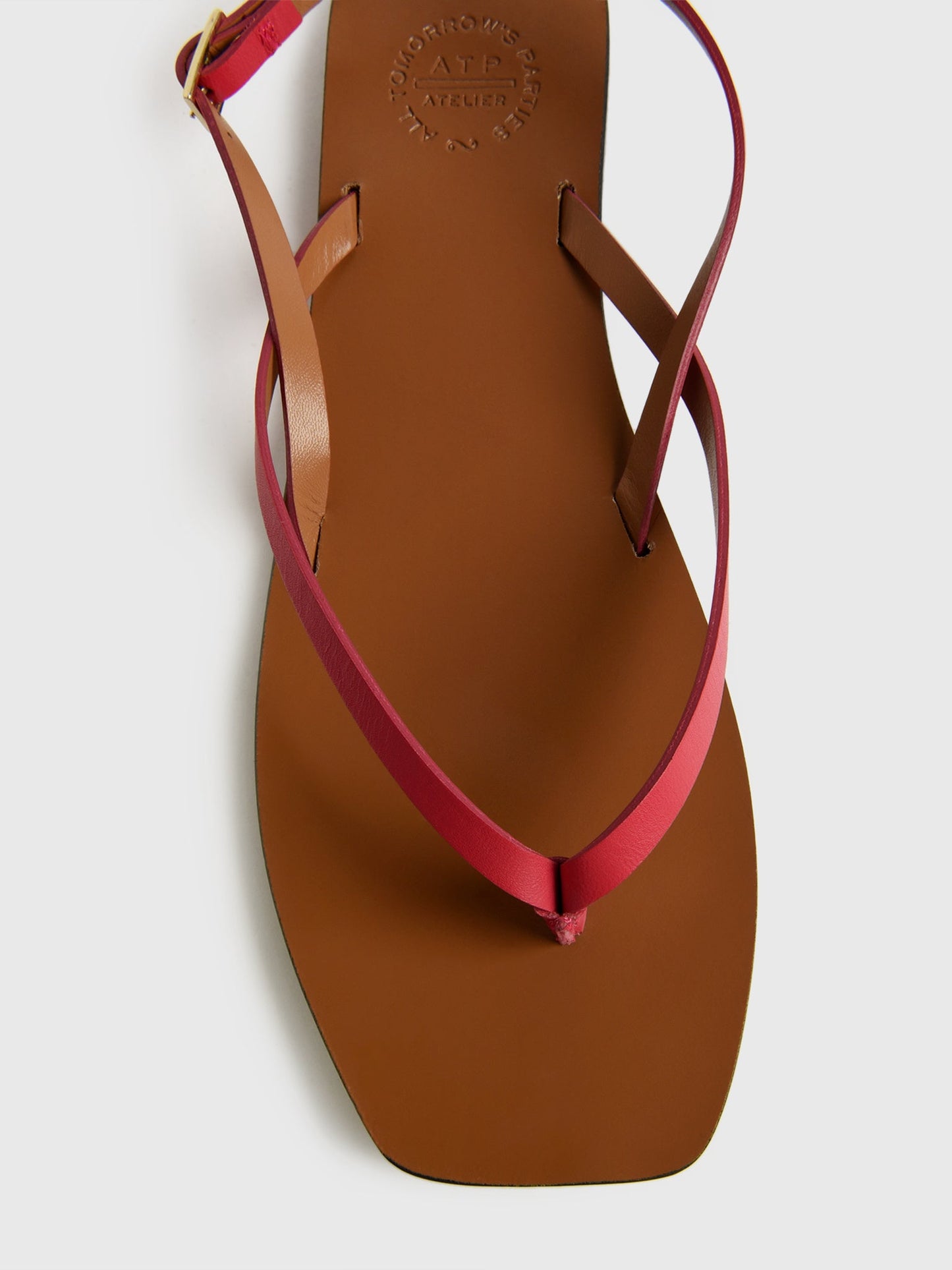 ATP Atelier Women's Teolo Leather Strappy Sandal