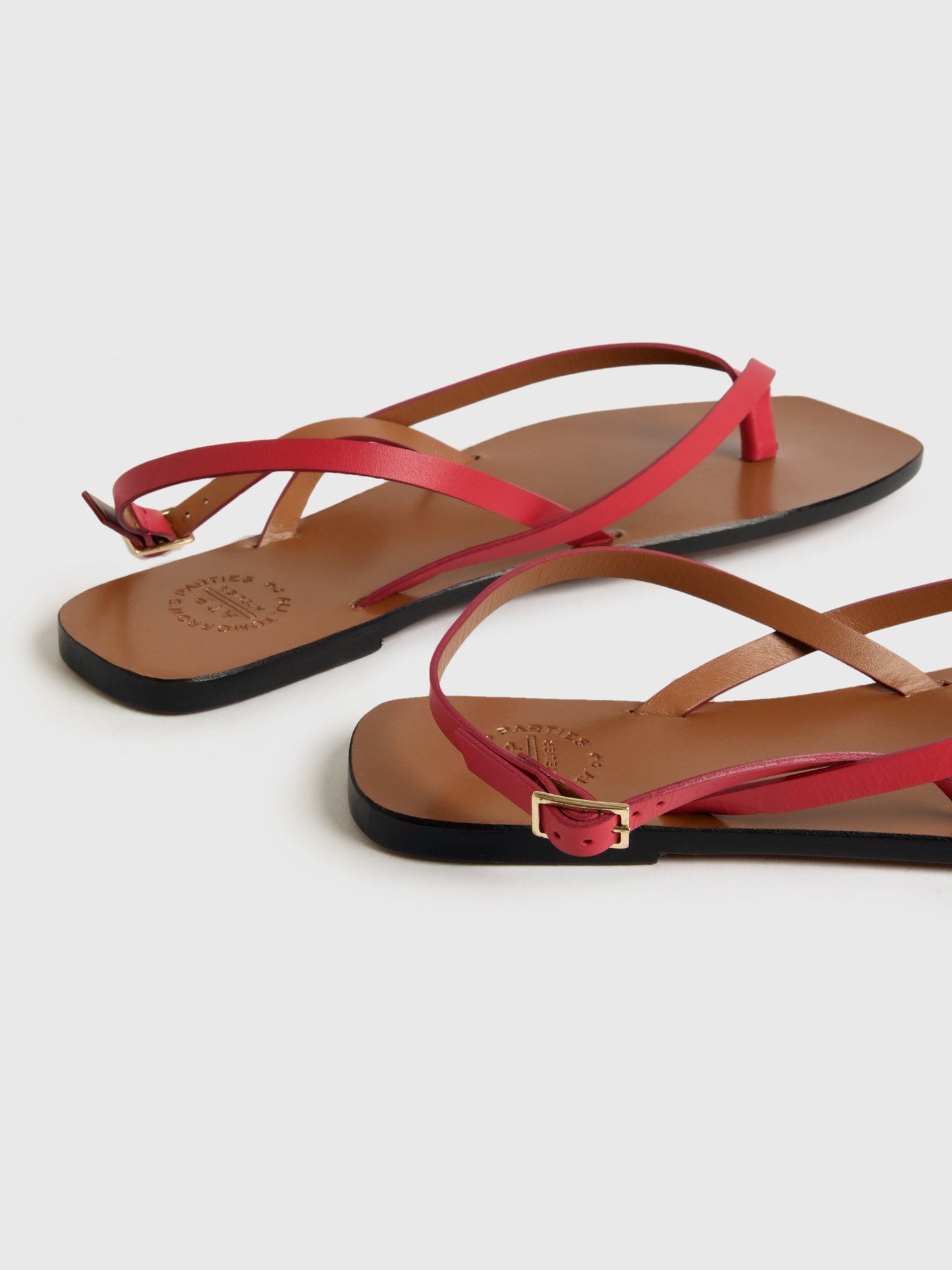 ATP Atelier Women's Teolo Leather Strappy Sandal