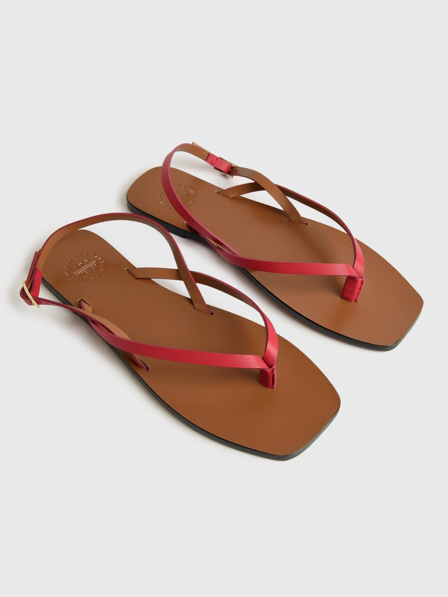 ATP Atelier Women's Teolo Leather Strappy Sandal
