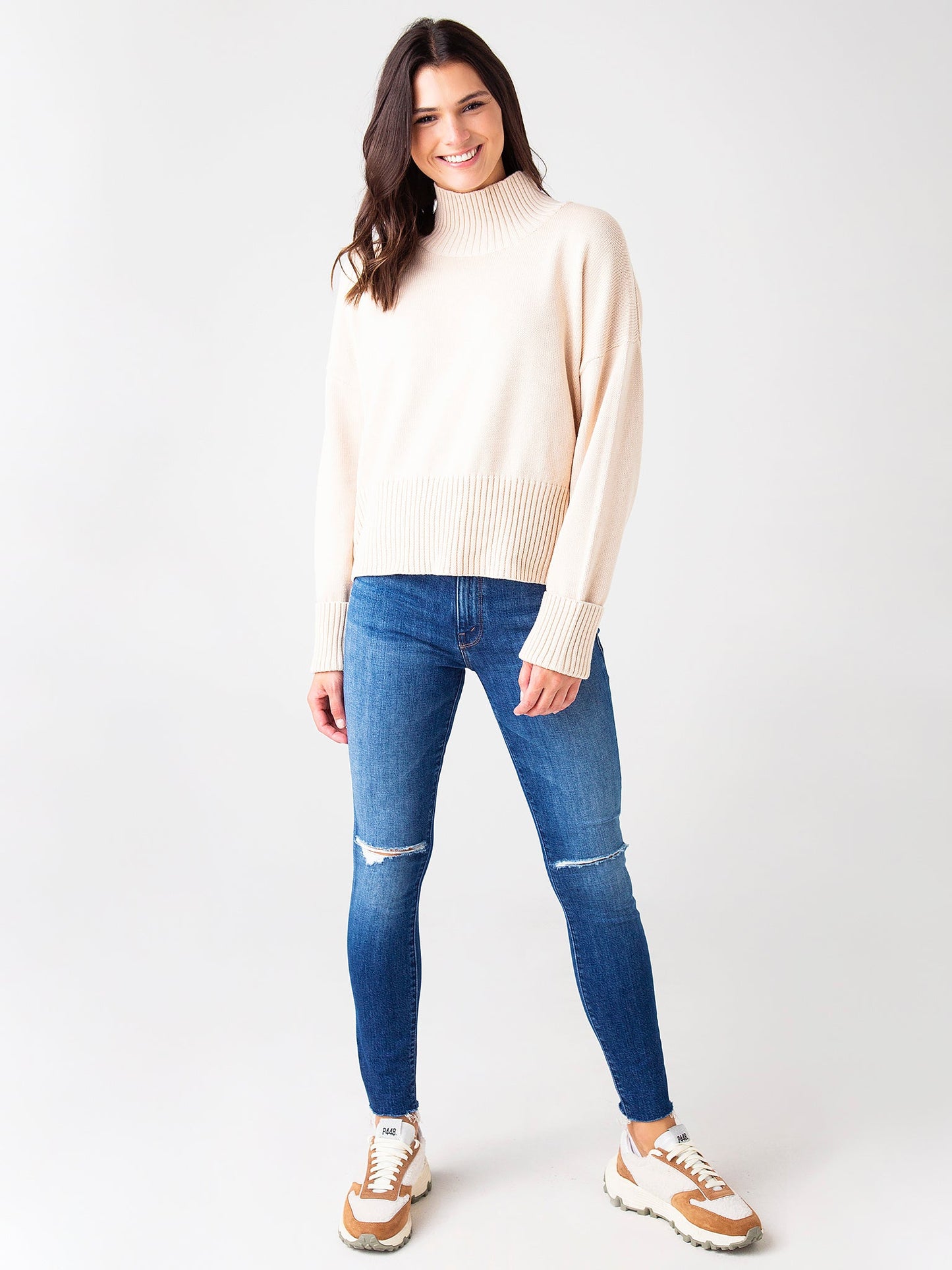 Mother Women's High Waisted Looker Ankle Fray Jean