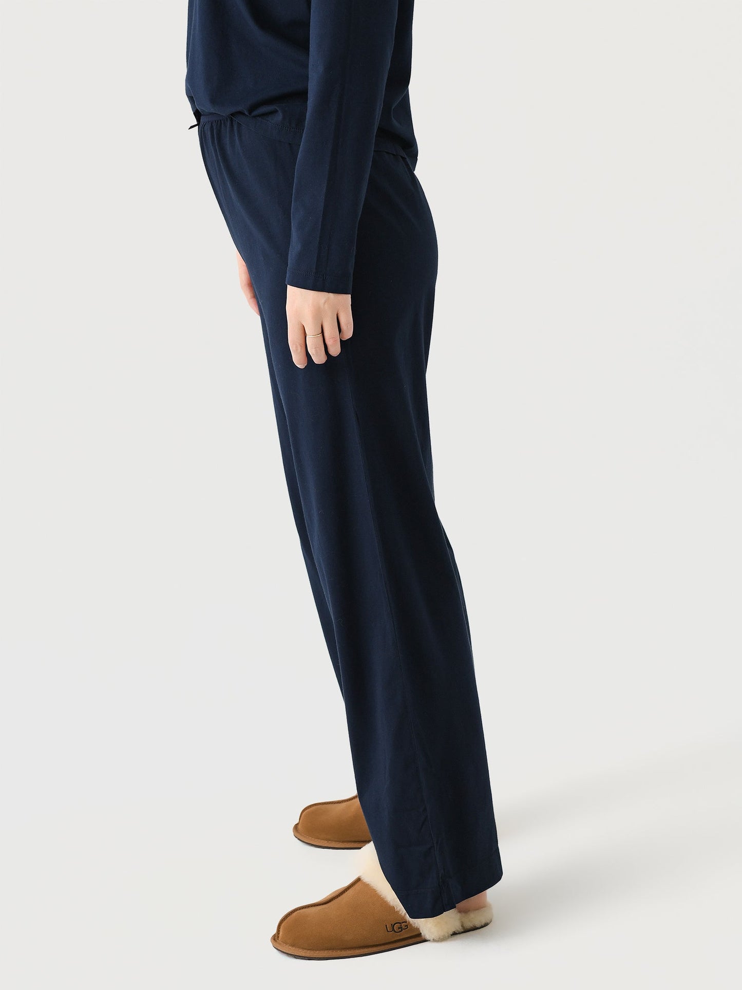 DONNI. Women's The Jersey Bow Simple Pant