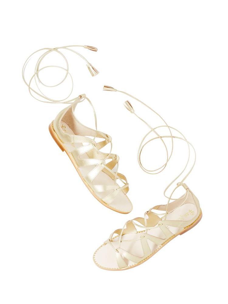 Lilly Pulitzer Women's Fit To Be Tied Gladiator Sandal