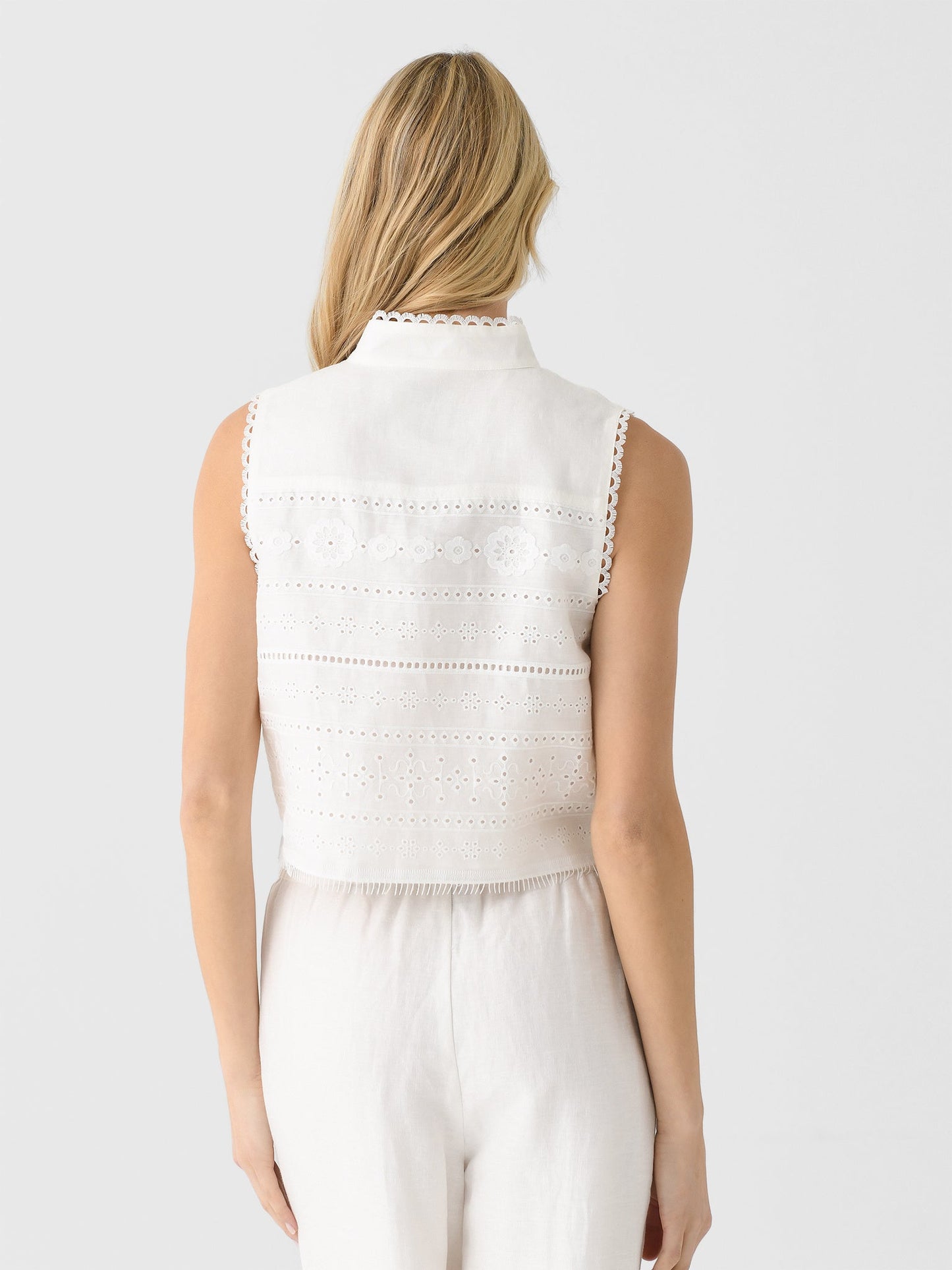 AJE Women's Cloud Embroidered Top
