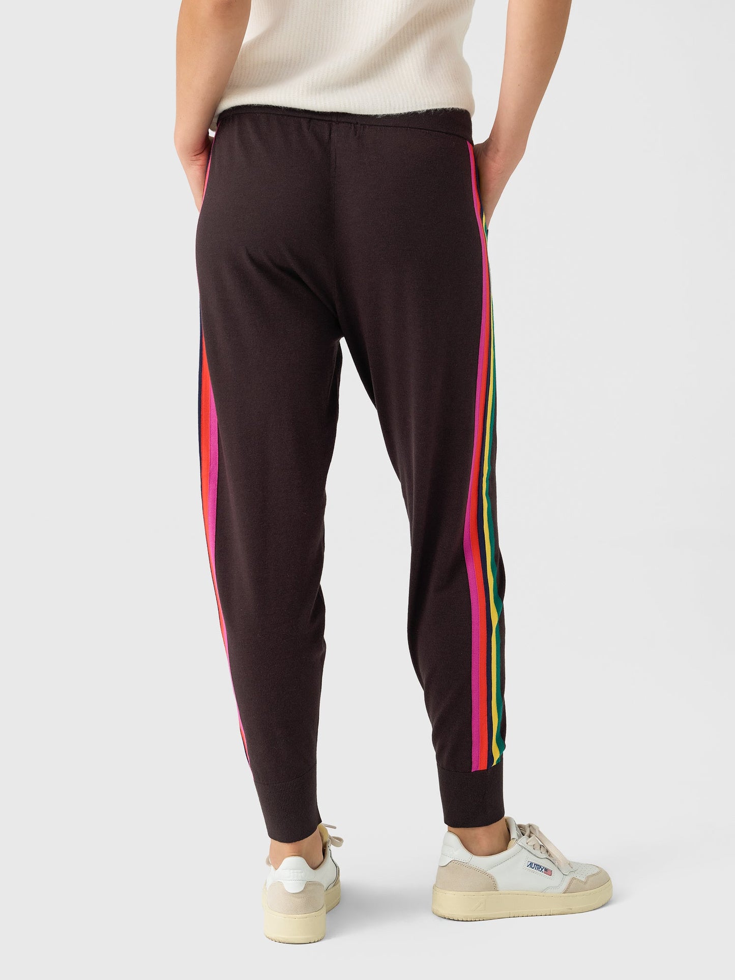 Eche Women's Solid Striped Jogger