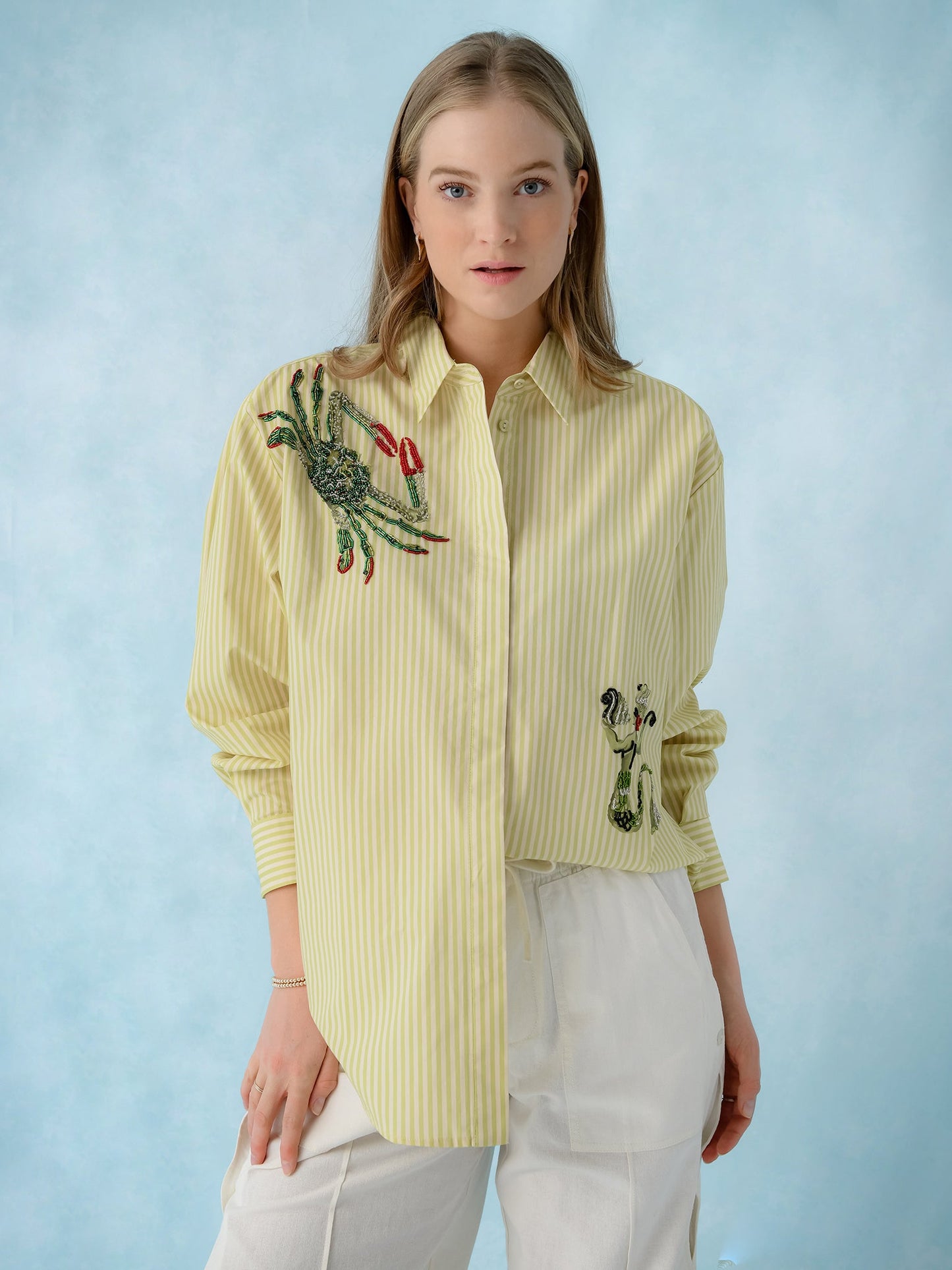 Alemais Women's Seb Embellished Shirt