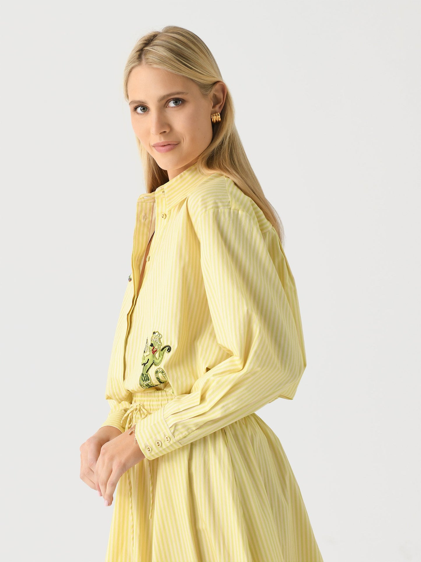 Alemais Women's Seb Embellished Shirt