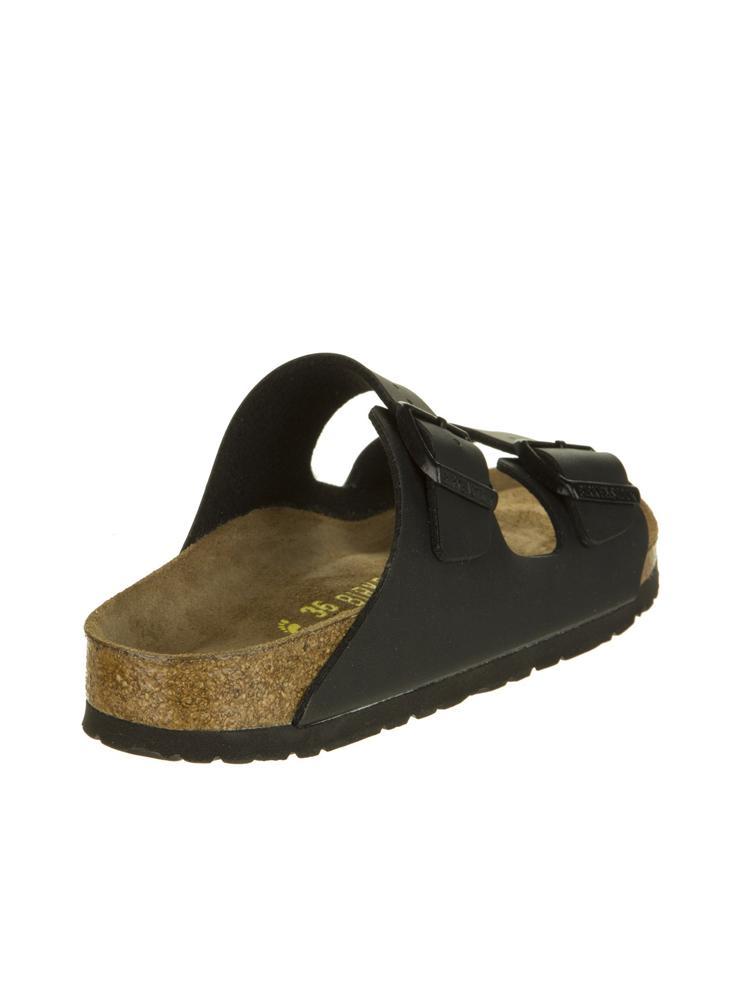 Birkenstock Women's Arizona Soft Footbed Black Birko-Flor