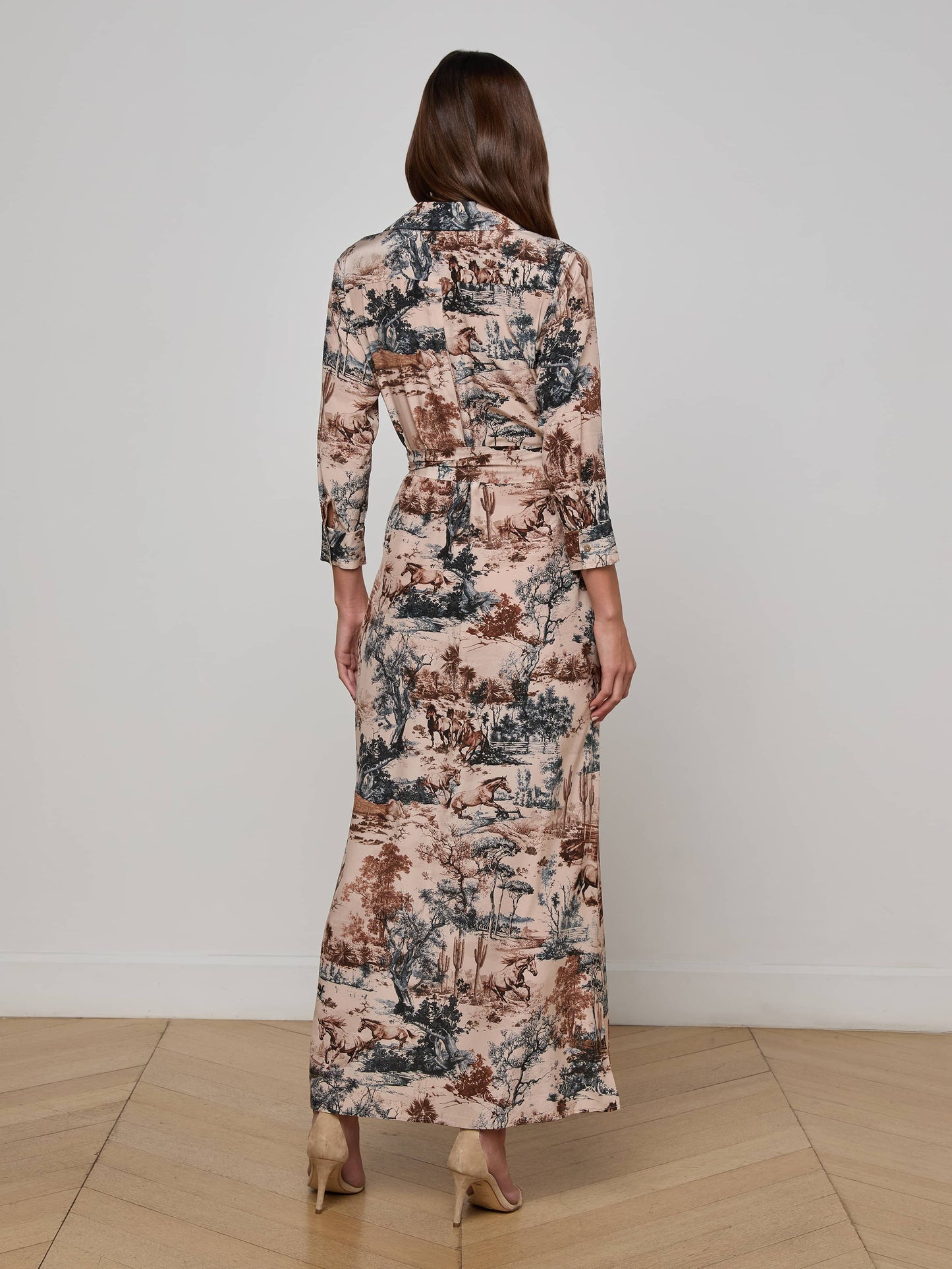Cameron Silk Shirt Dress