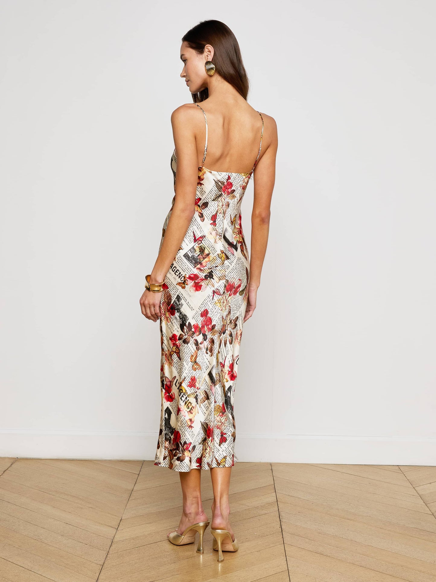 Seridie Silk Slip Dress