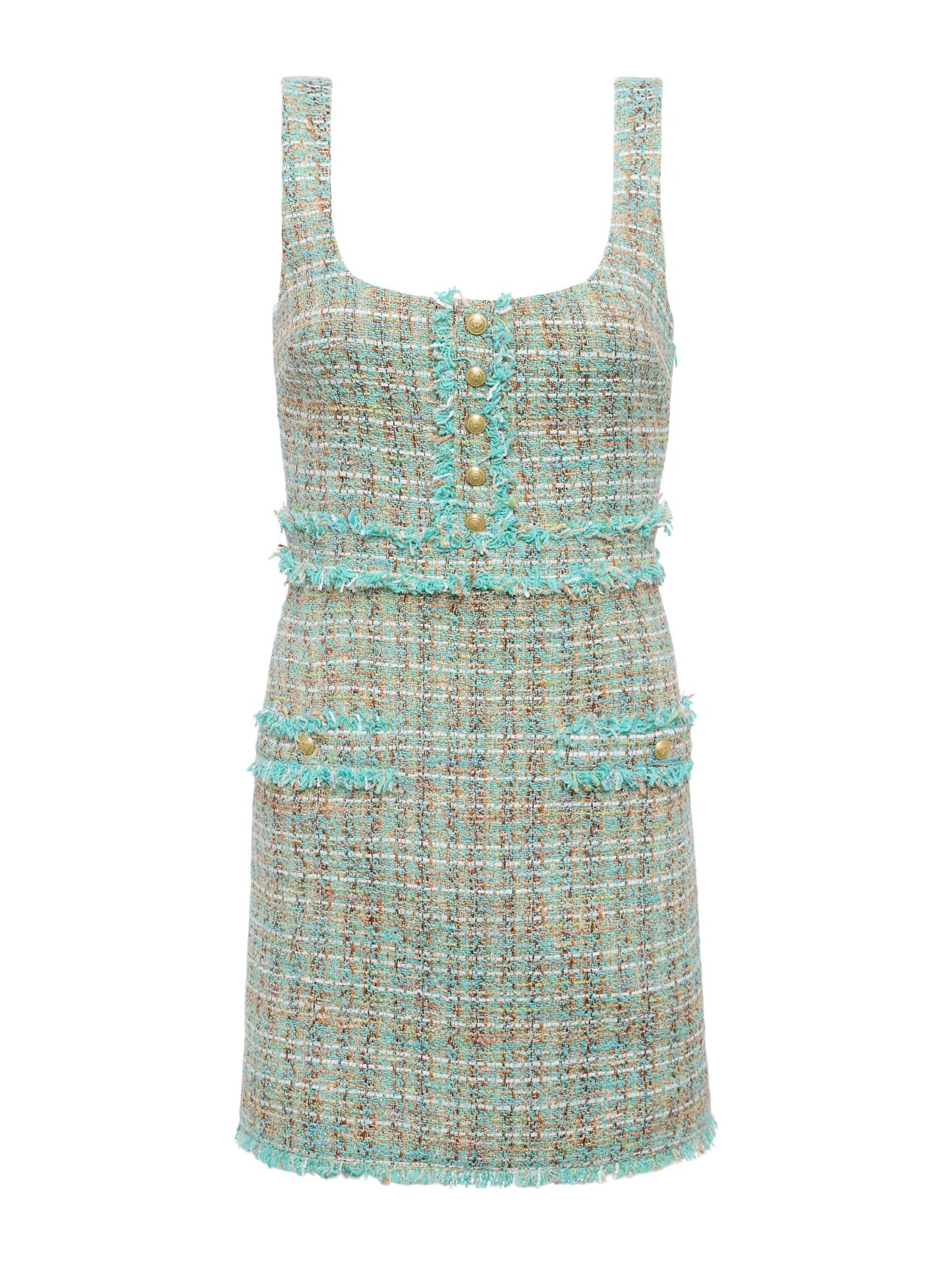 Valli Tweed Mini Dress