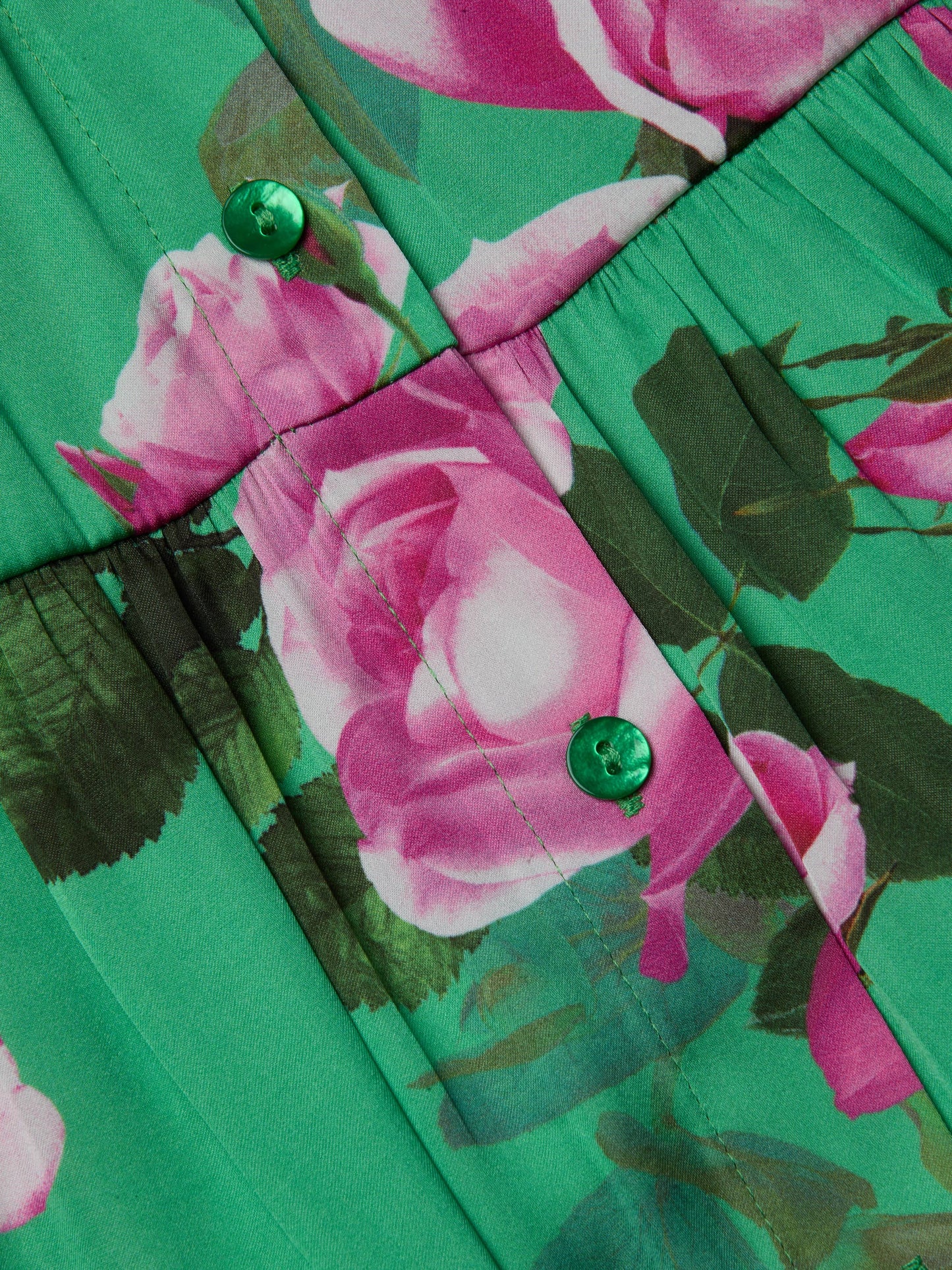 Virlen Satin Shirt Dress
