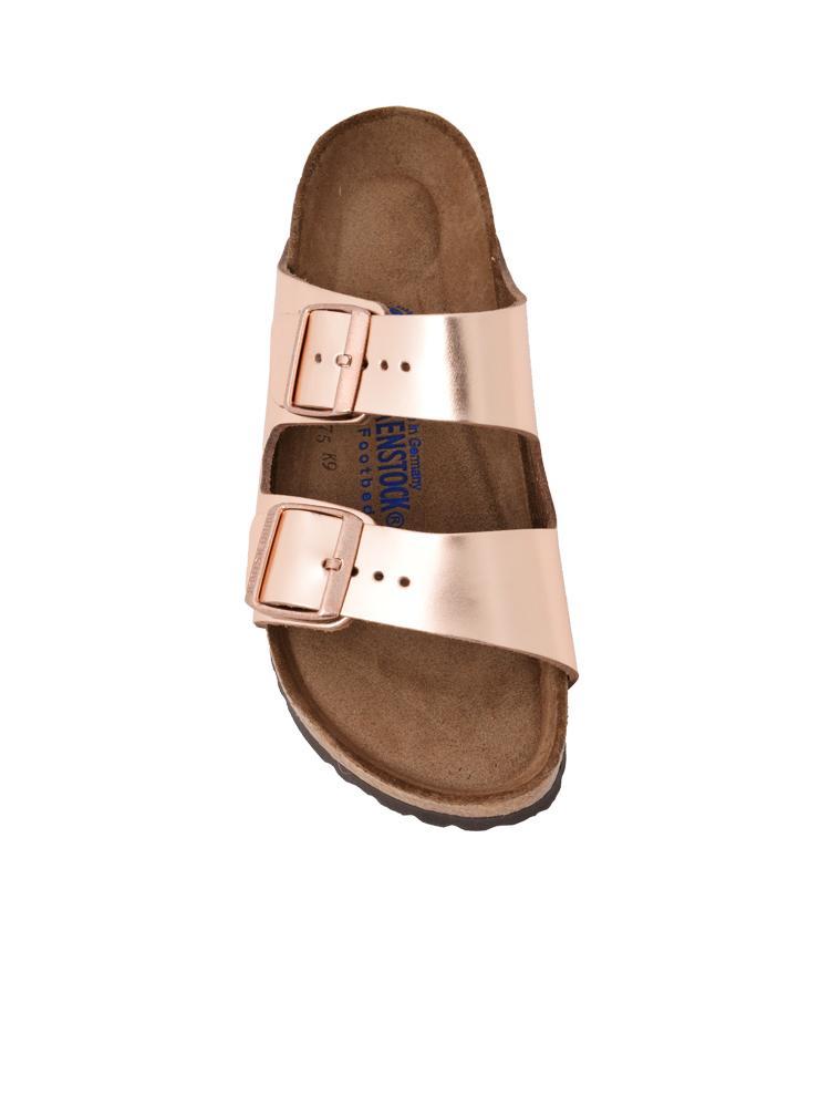 Birkenstock Arizona Soft Footbed Metallic Sandals