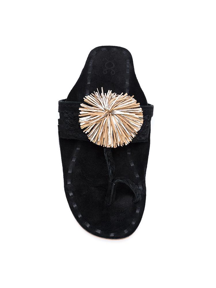 Figue Twiggy Black Sandal