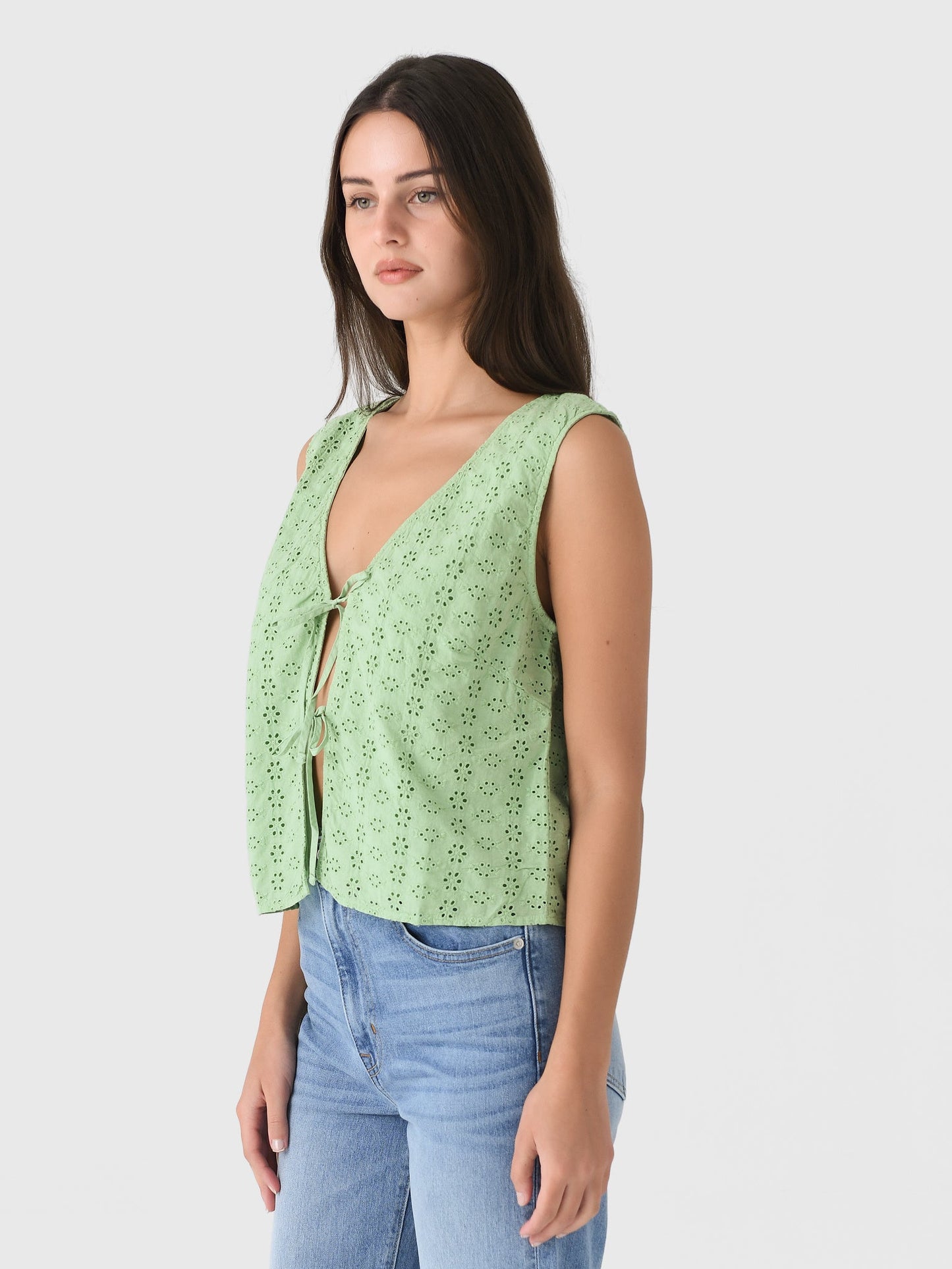 Velvet Women's Ava Eyelet Top