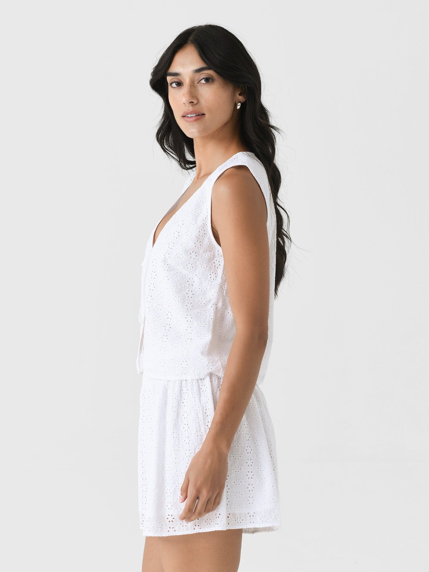 Velvet Women's Ava Eyelet Top