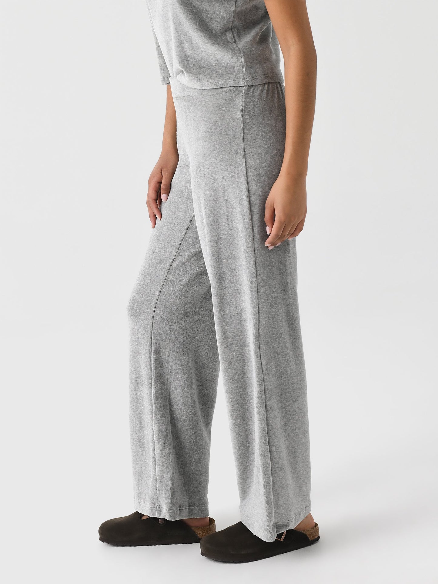 Perfect White Tee Women's Holly Velour Sweatpant