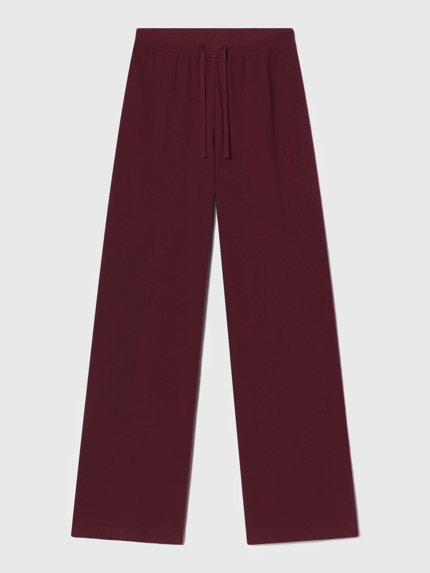 Eterne Women's Drawstring Wide Leg Sweatpant