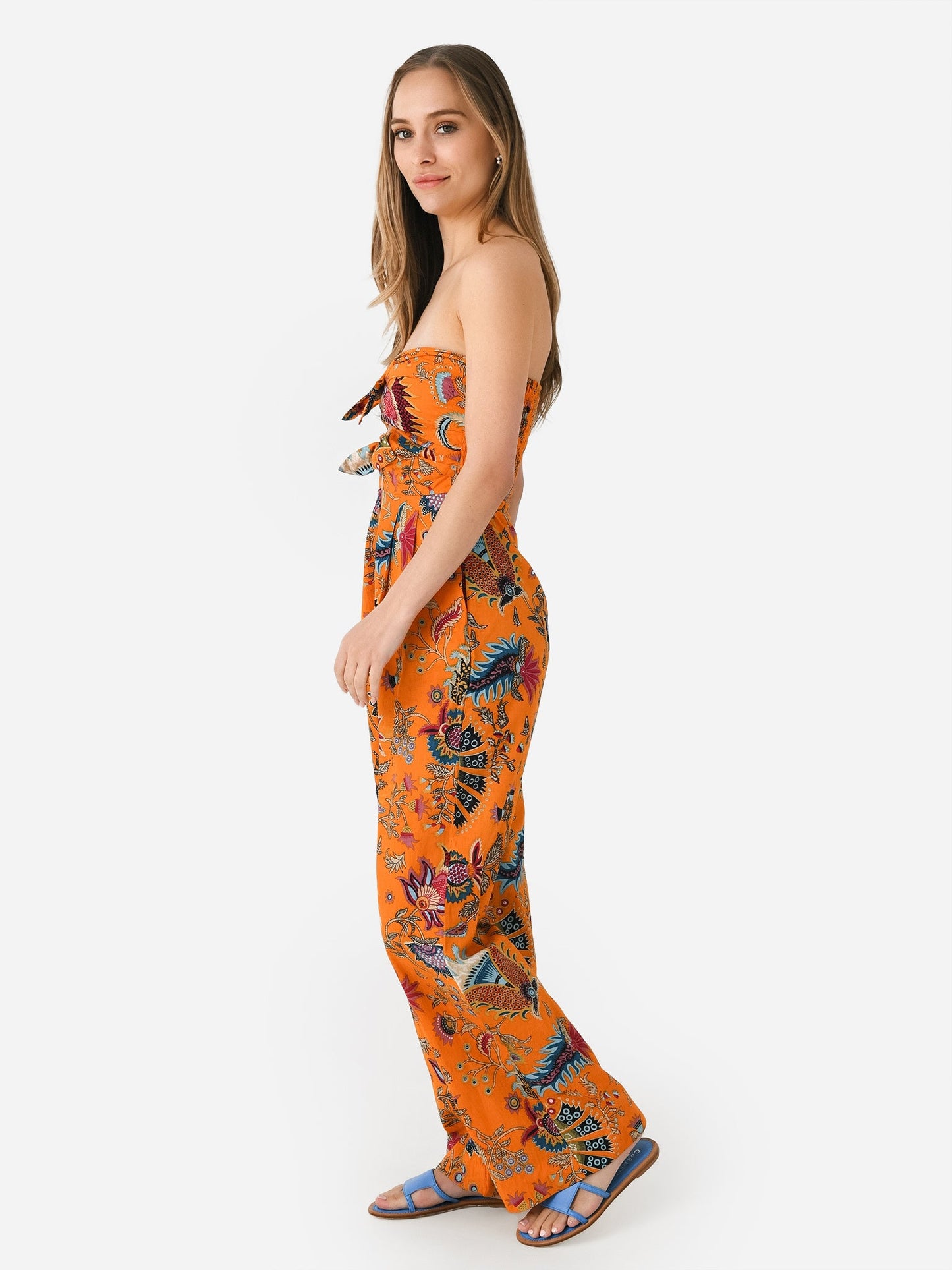Charina Sarte Women's Talaia Ribbon Jumpsuit