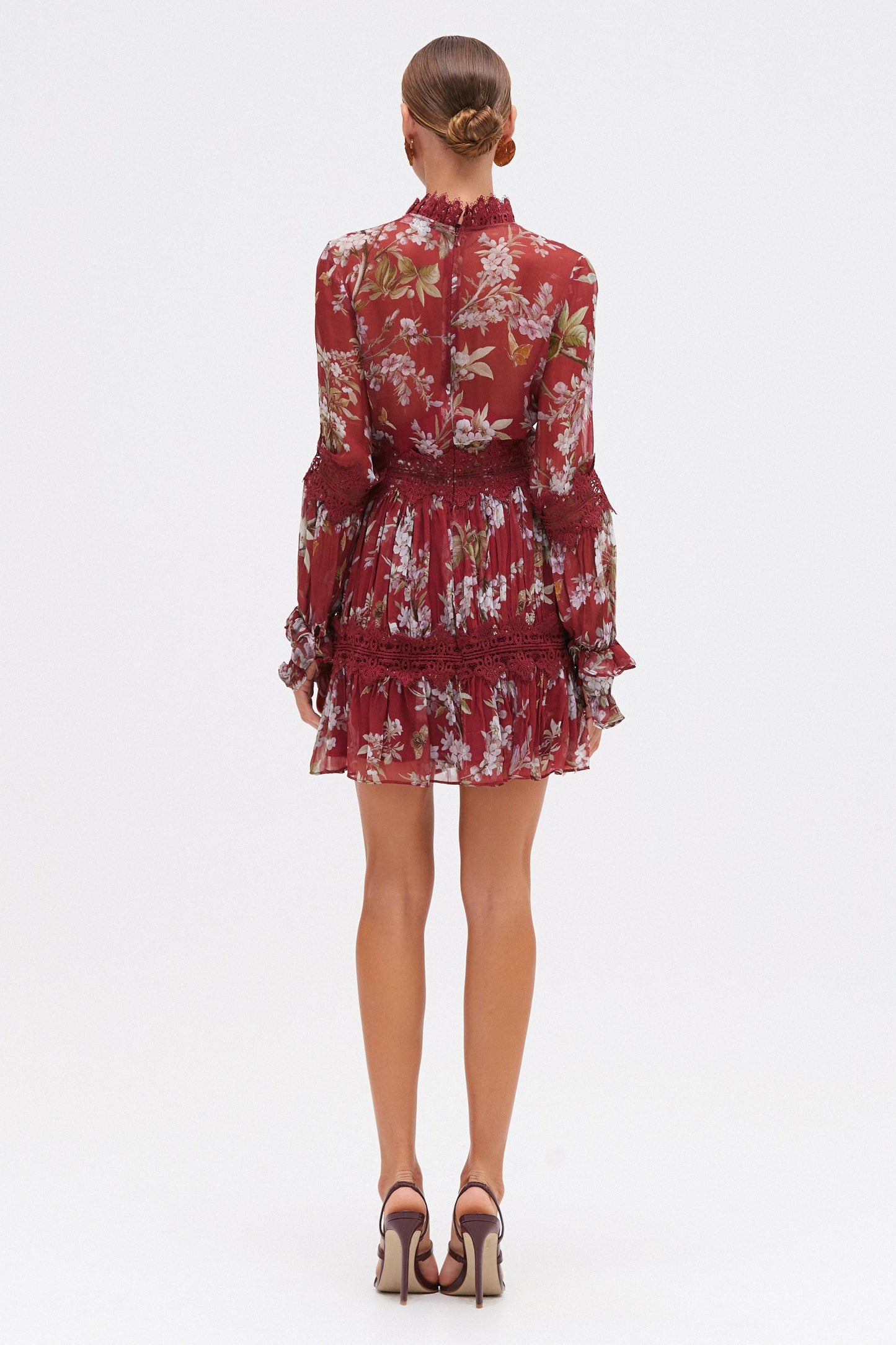 DELICATA FLUTTER MINI DRESS