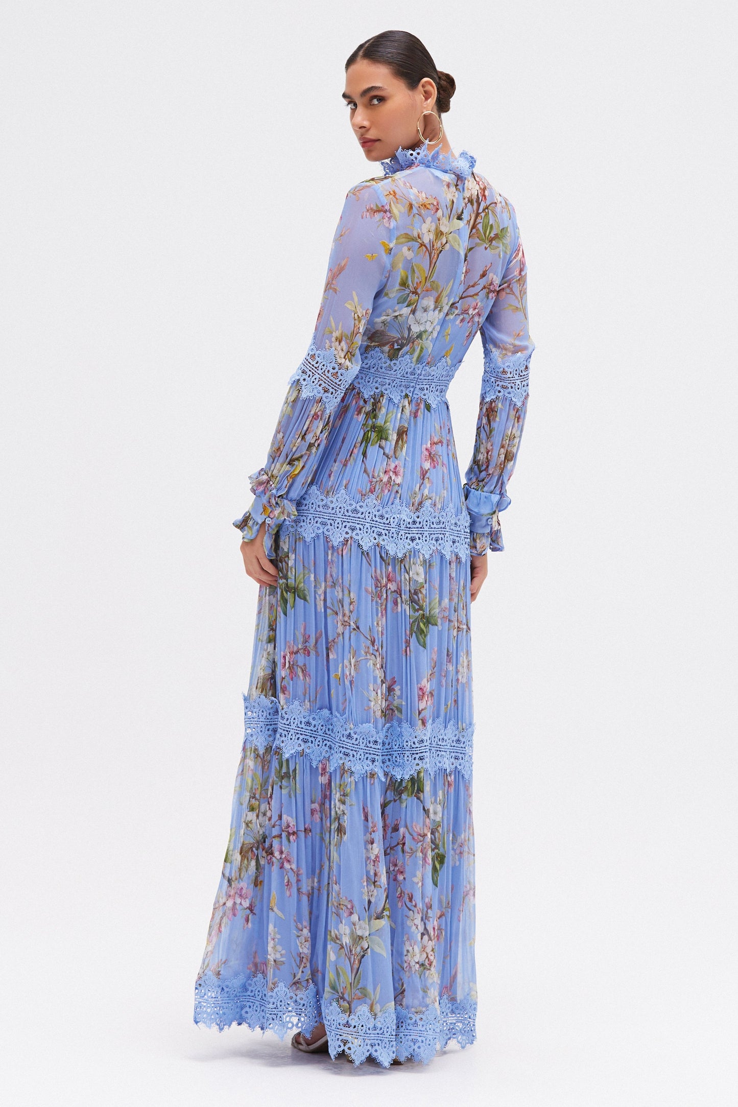 DELICATA FLUTTER MAXI DRESS
