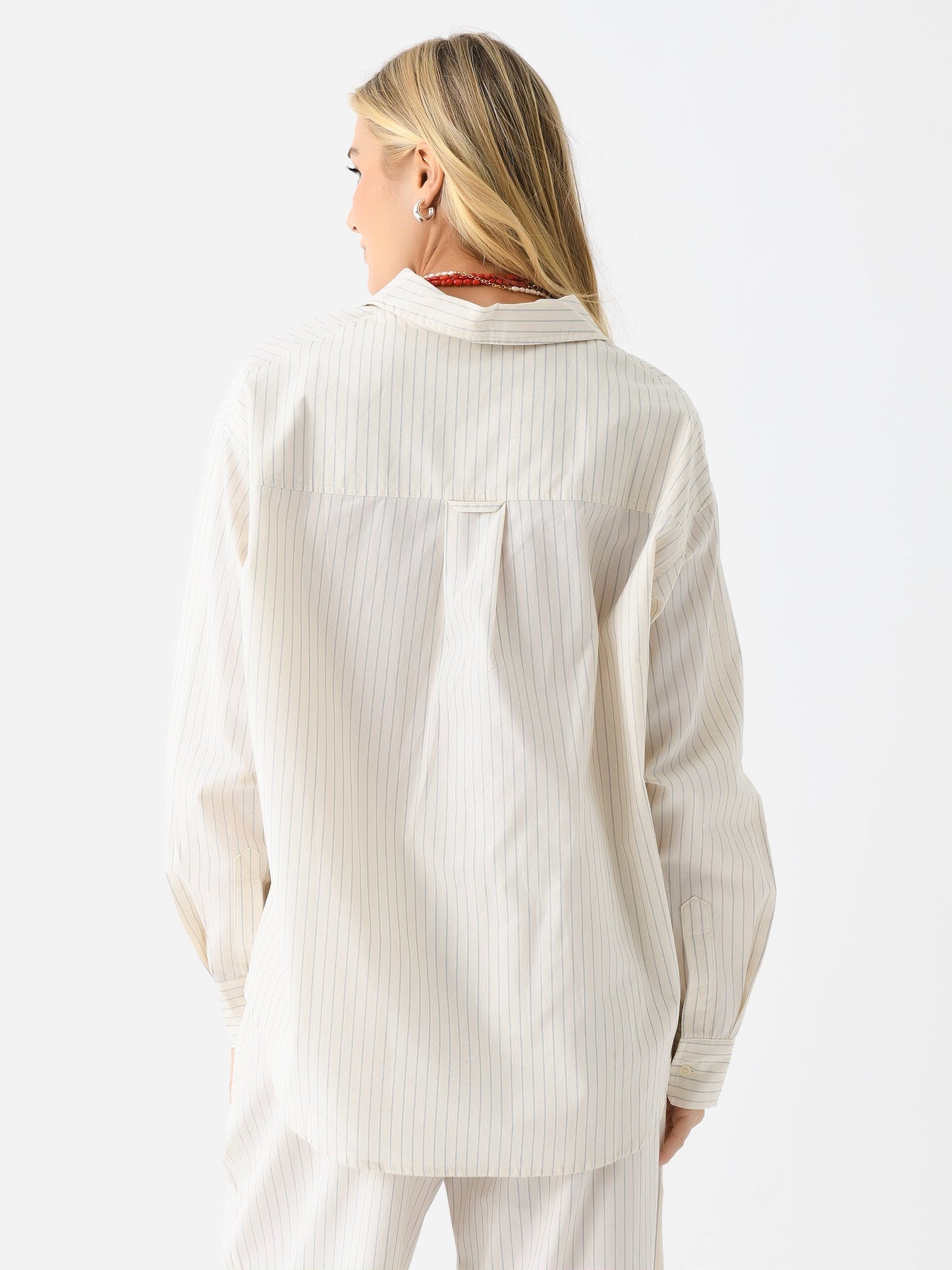 Deiji Studios Women's Lapel Bow Shirt