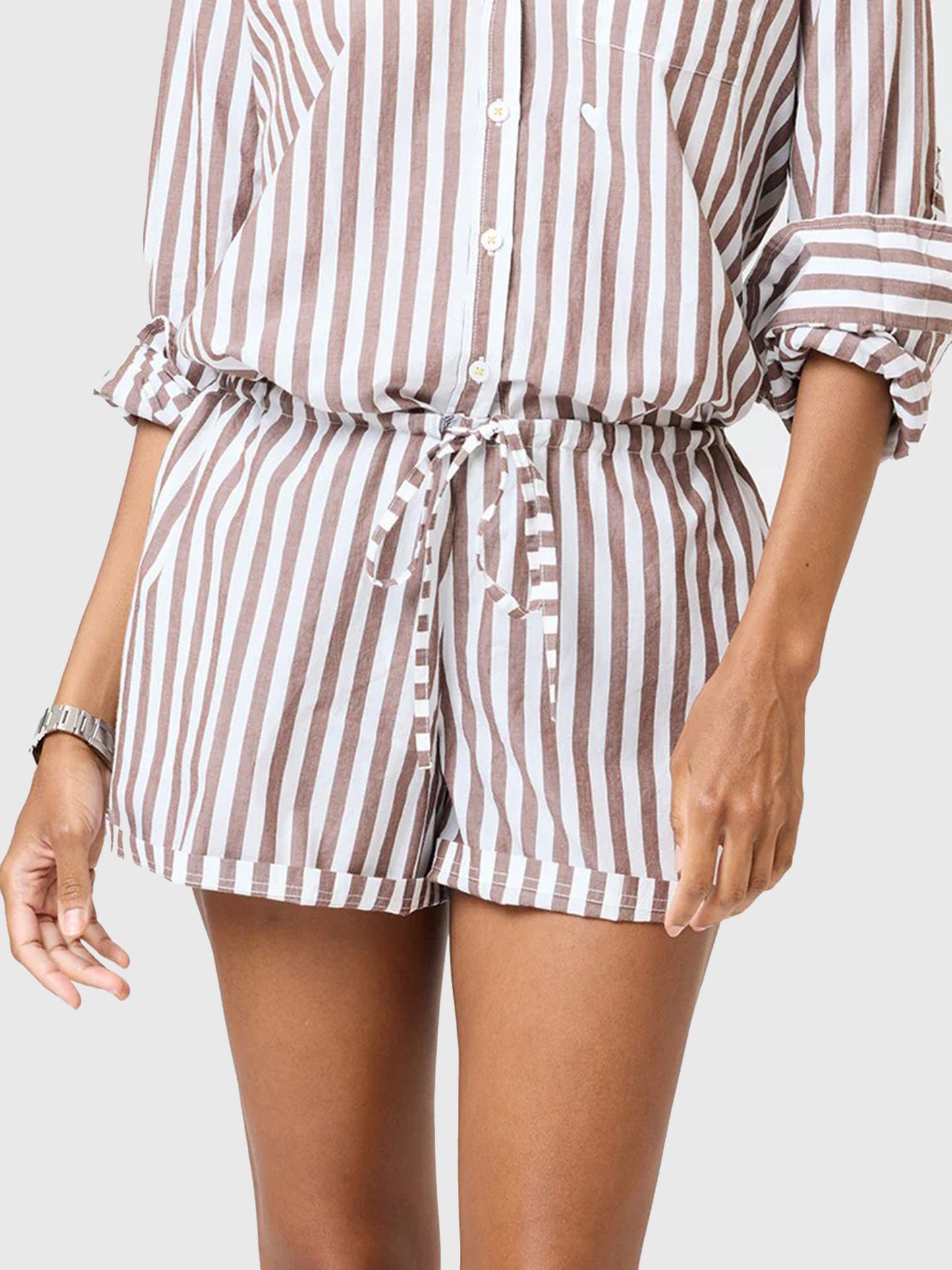 Kerri Rosenthal Women's Weekend Stripe Short