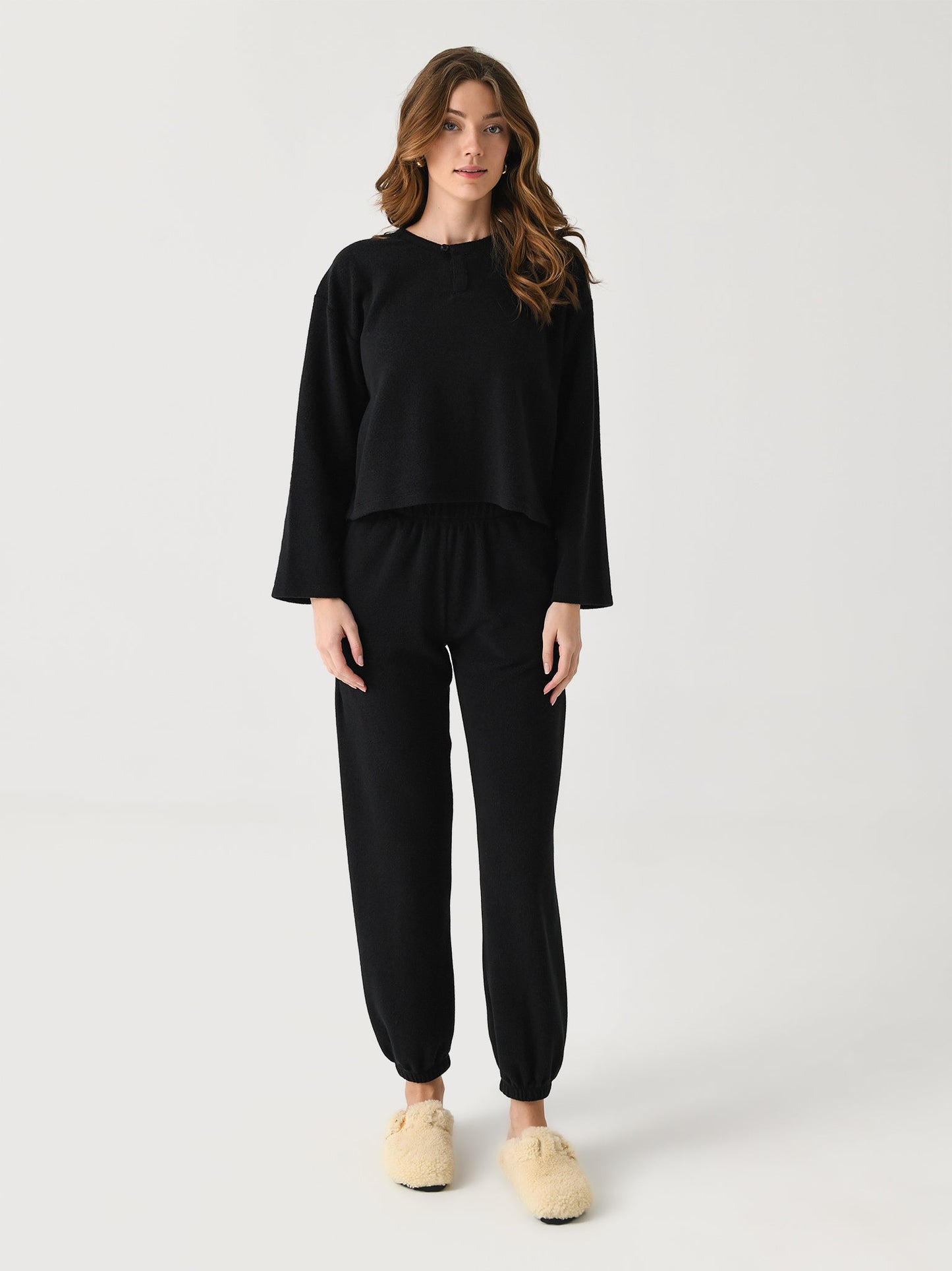 Leset Women's Teddy Jogger