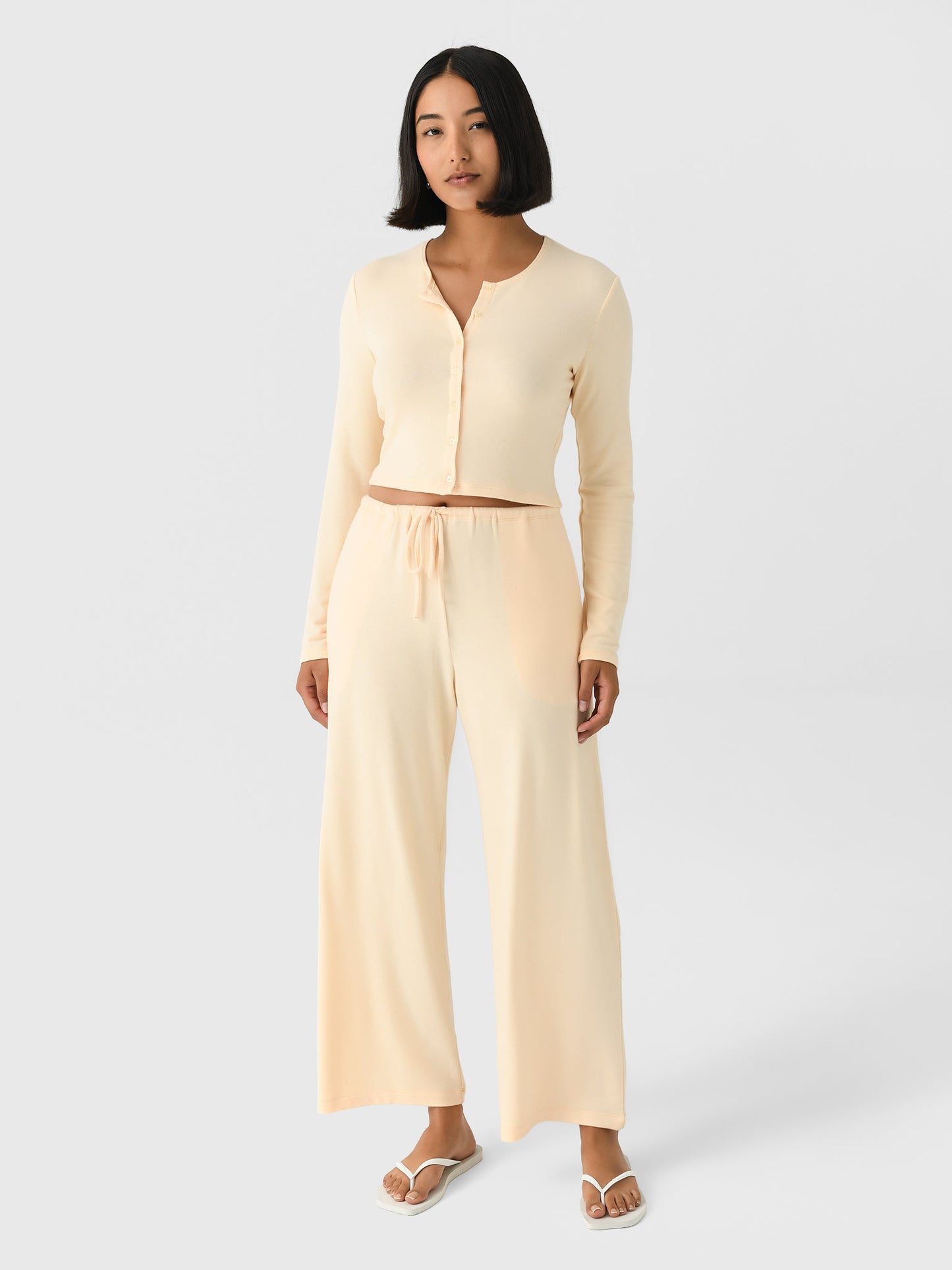 Leset Women's Lauren Crop Drawstring Pant