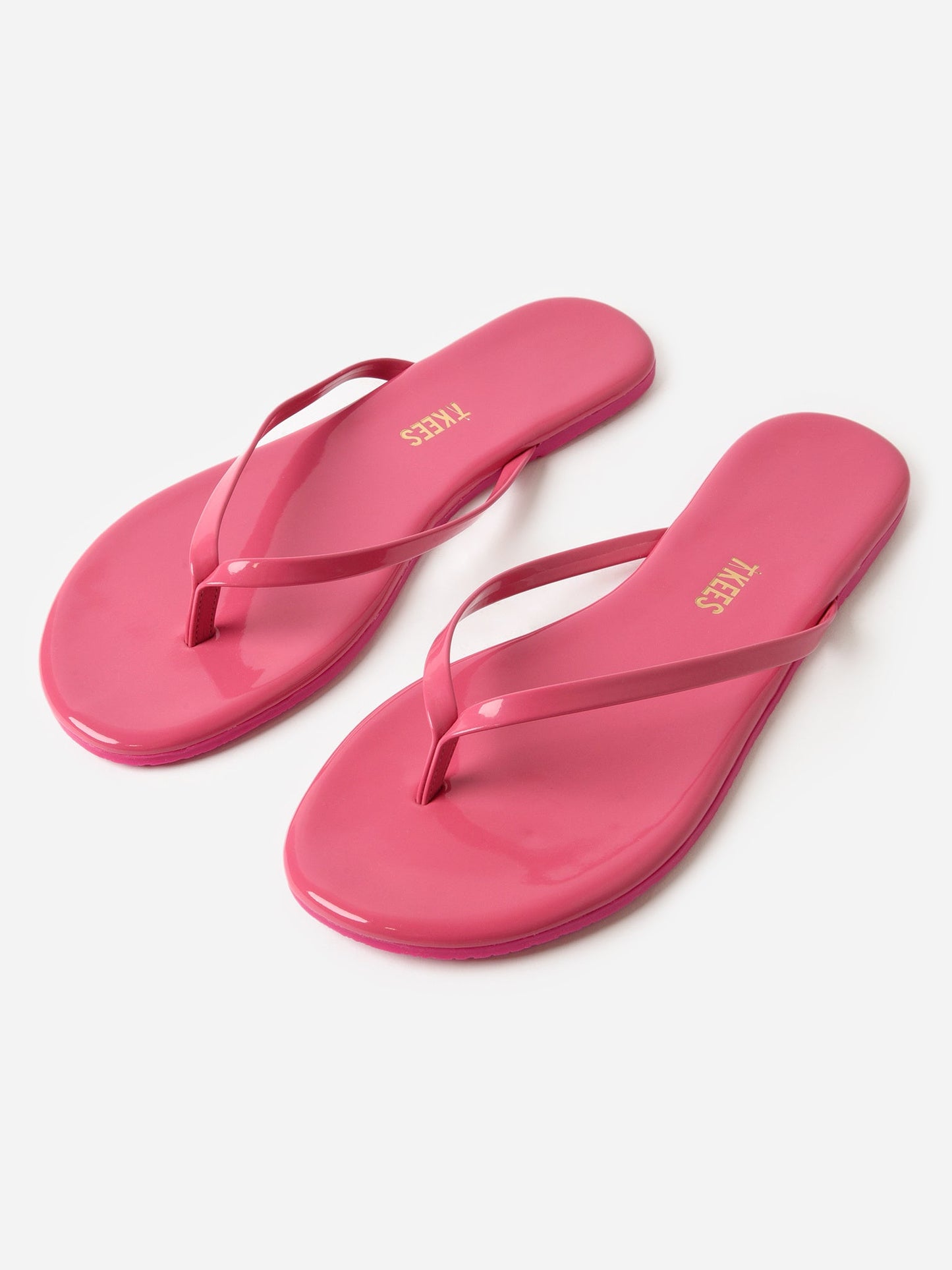 Tkees Women's Patent Solids Flip Flop