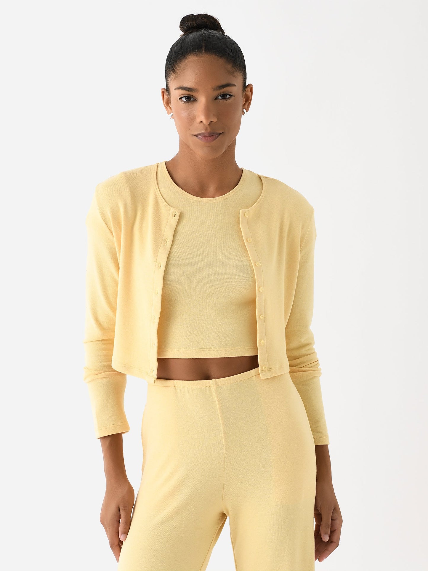 Leset Women's Lauren Crop II Cardigan