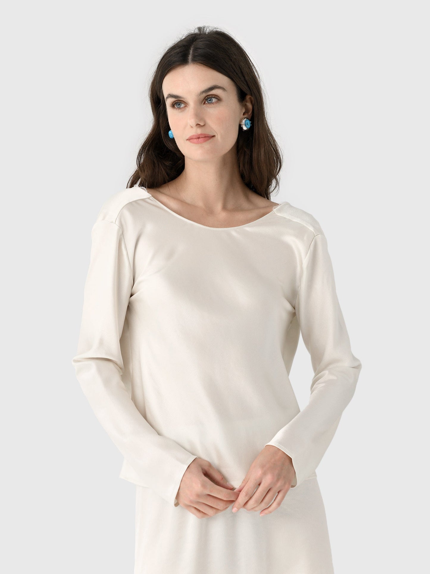Leset Women's Barb Lace Low Back Top