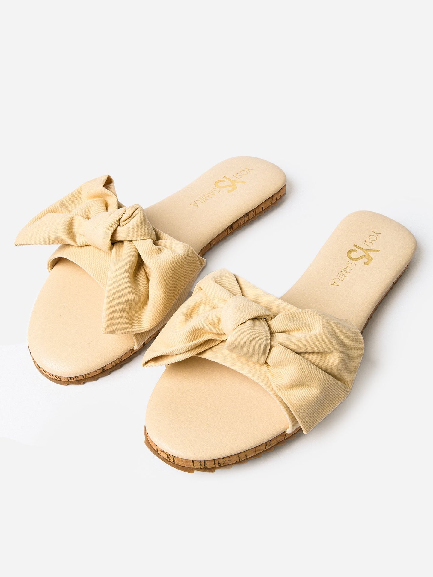 Yosi Samra Women's Mila Bow Slide