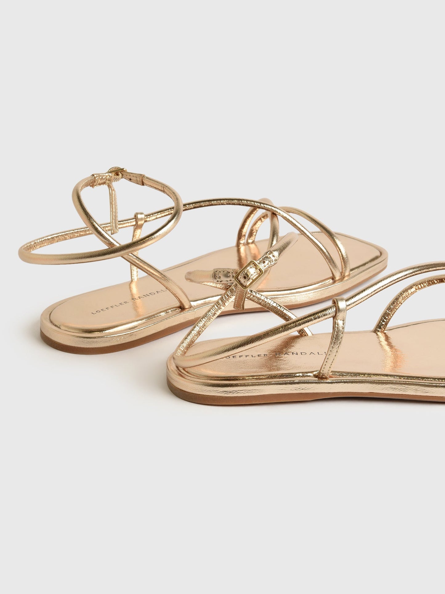 Loeffler Randall Women's Noor Leather Flat Sandal