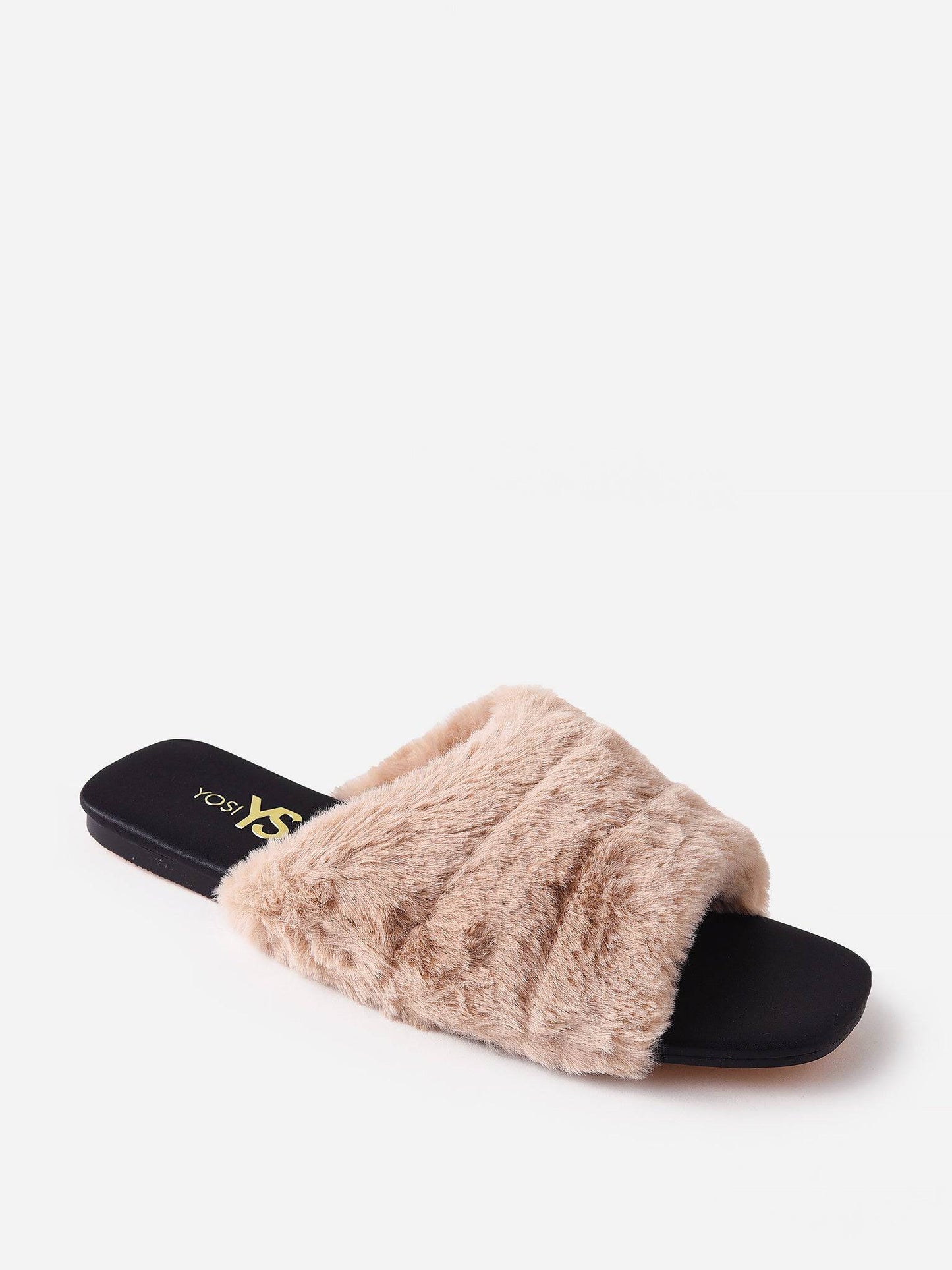 Yosi Samra Women's Nora Faux Fur Slide