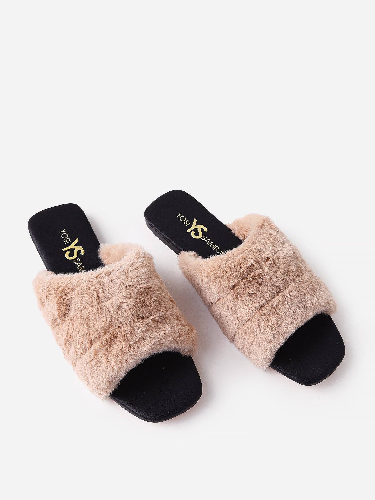 Yosi Samra Women's Nora Faux Fur Slide