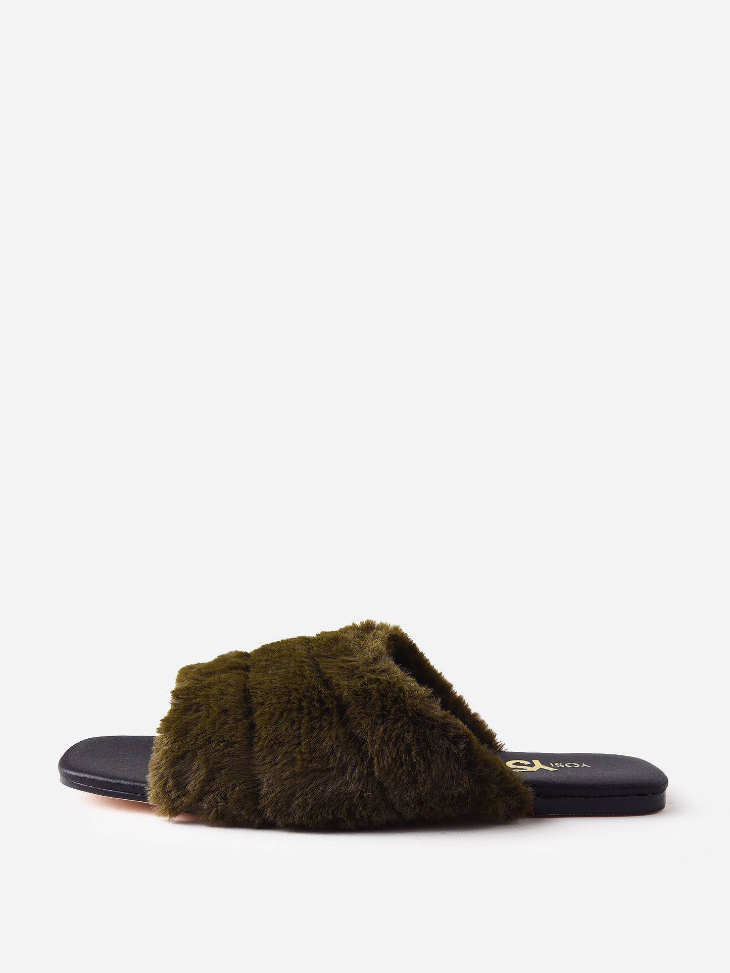 Yosi Samra Women's Nora Faux Fur Slide