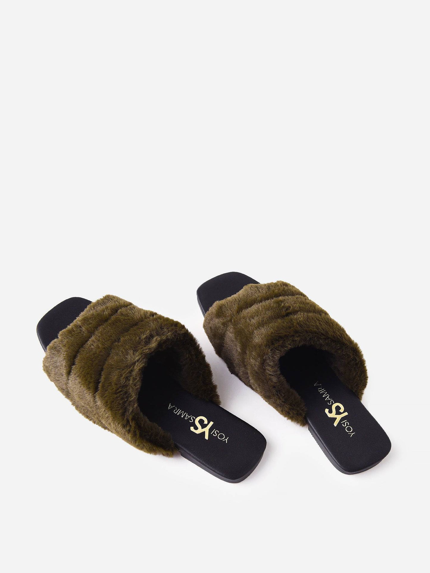 Yosi Samra Women's Nora Faux Fur Slide