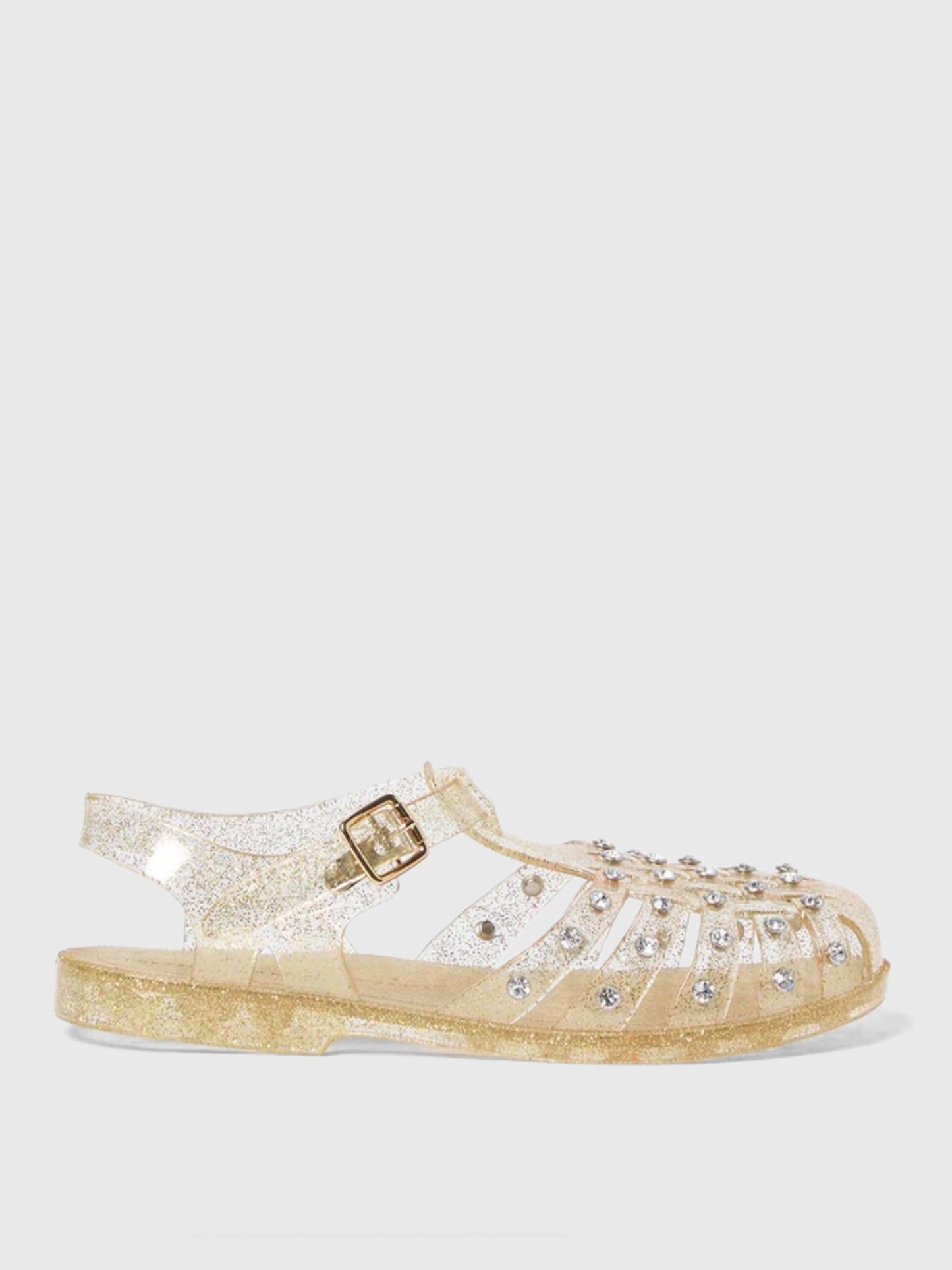 Loeffler Randall Women's Rhys Glitter Jelly Sandal