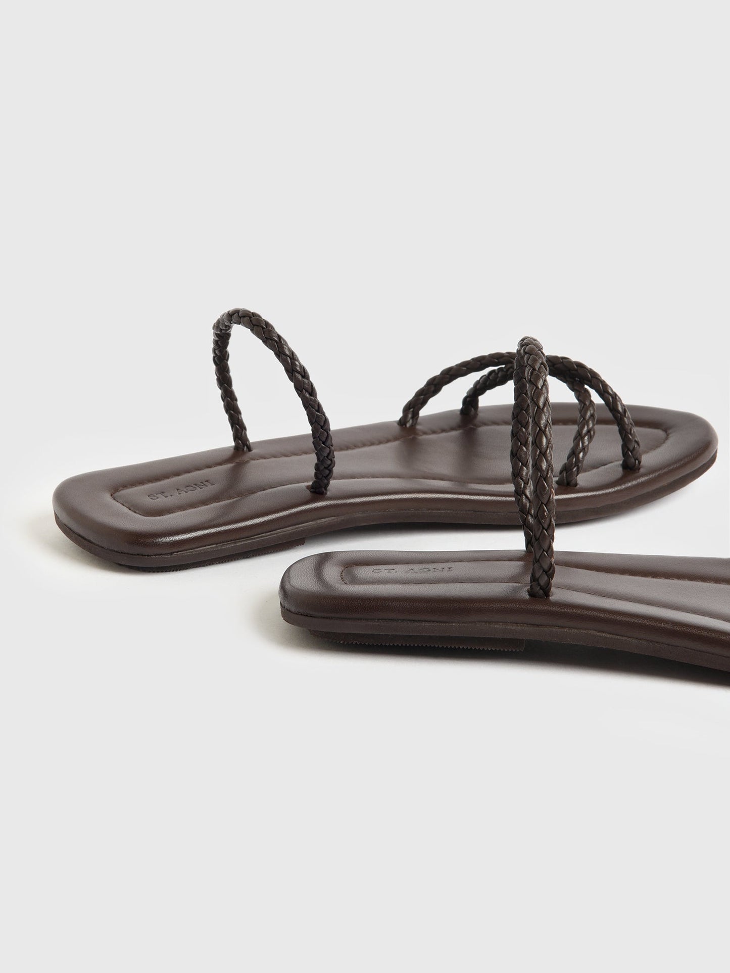 St. Agni Women's Woven Rope Slide